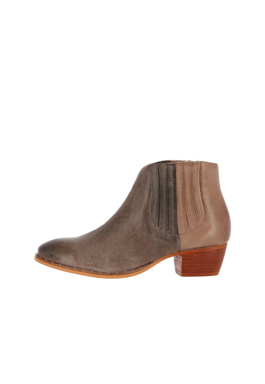 Botin Cuero Western Taupe-2