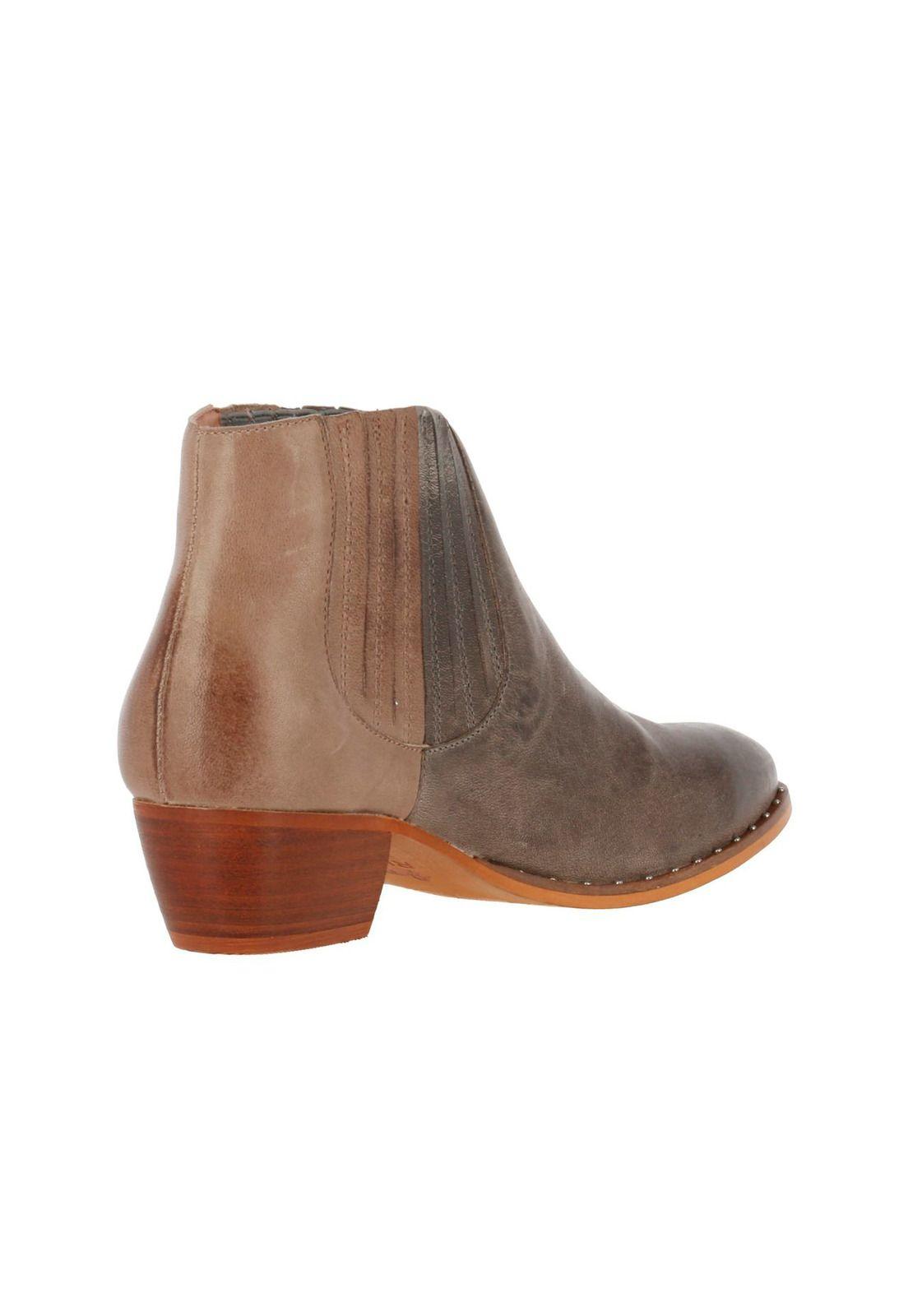 Botin Cuero Western Taupe-4