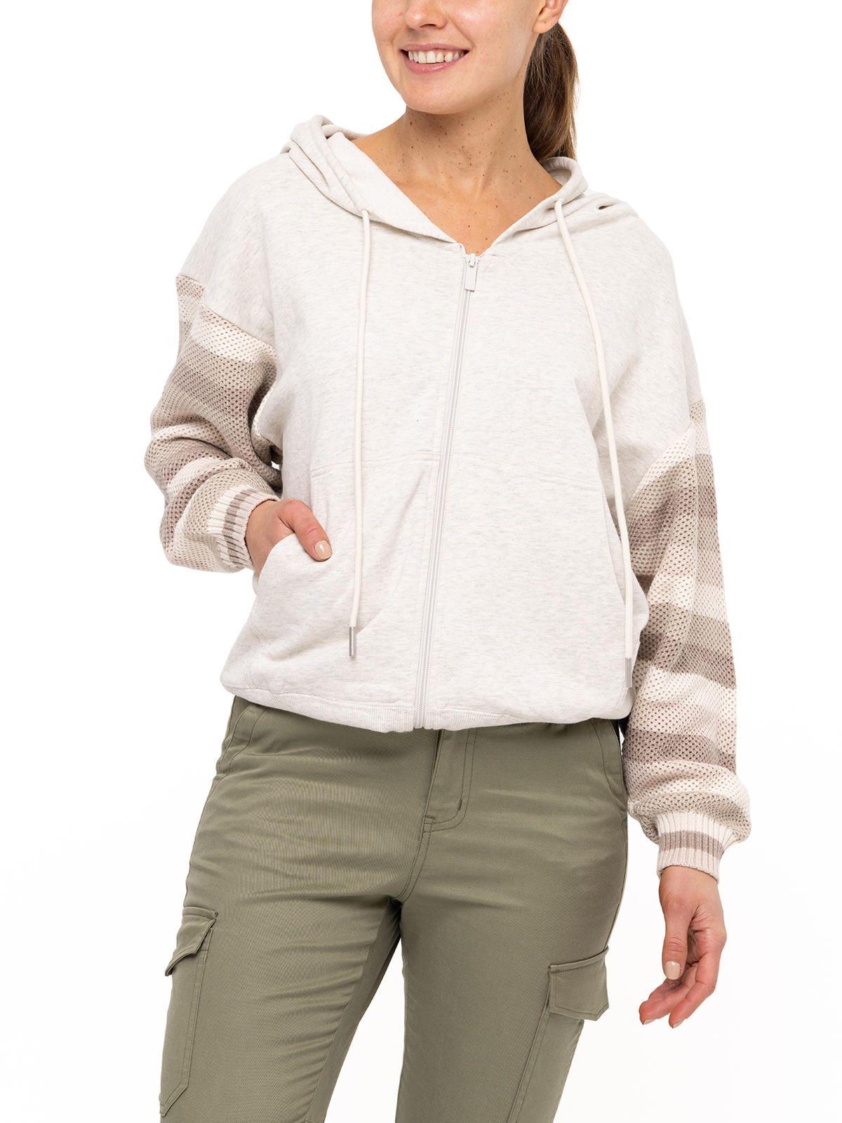 Polerón Algodón Orgánico Este Beige Mujer-4