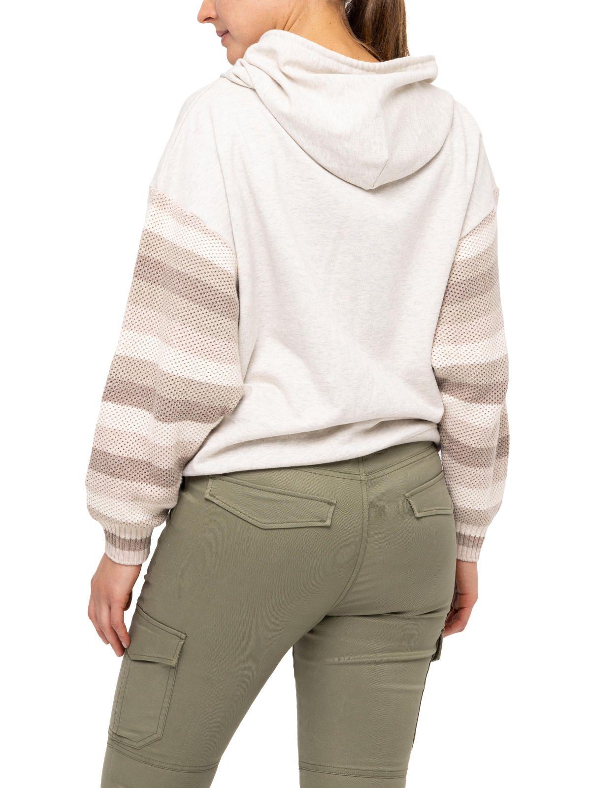 Polerón Algodón Orgánico Este Beige Mujer-5