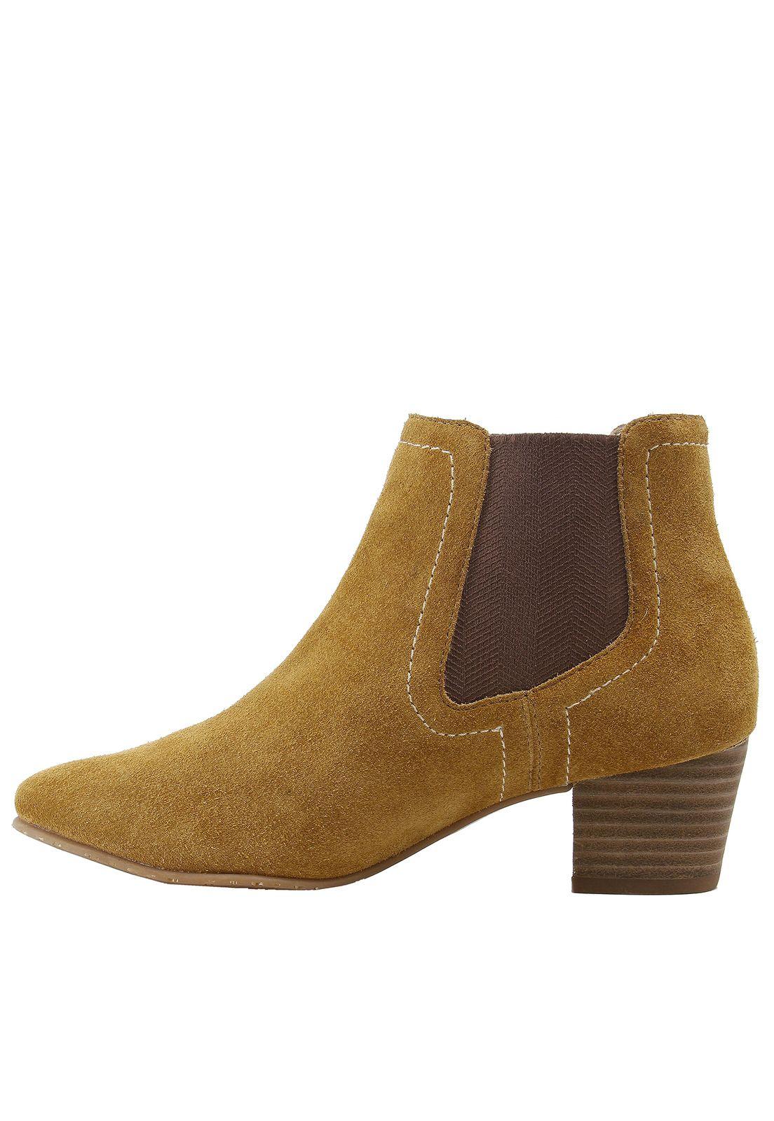 Botin Cuero Mujer Dhalia Dorsi Café-4