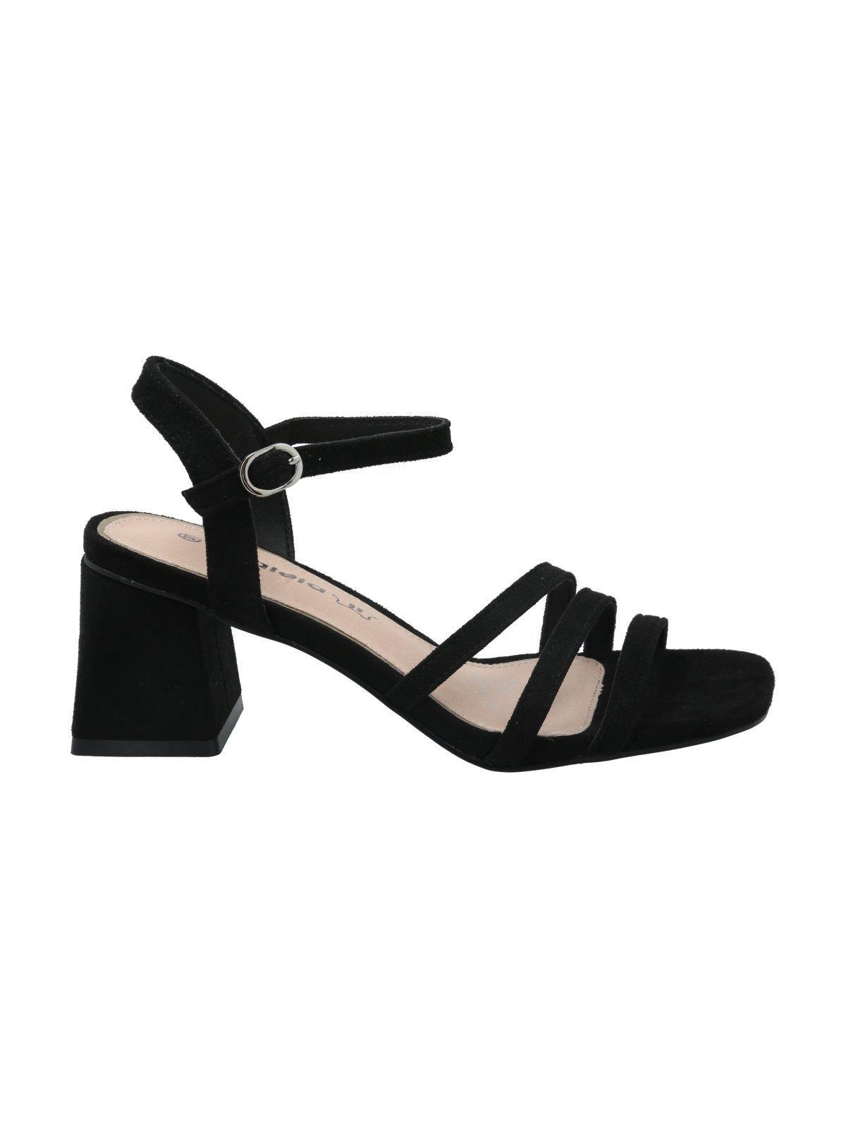 Sandalia Mujer Liron Negro-1