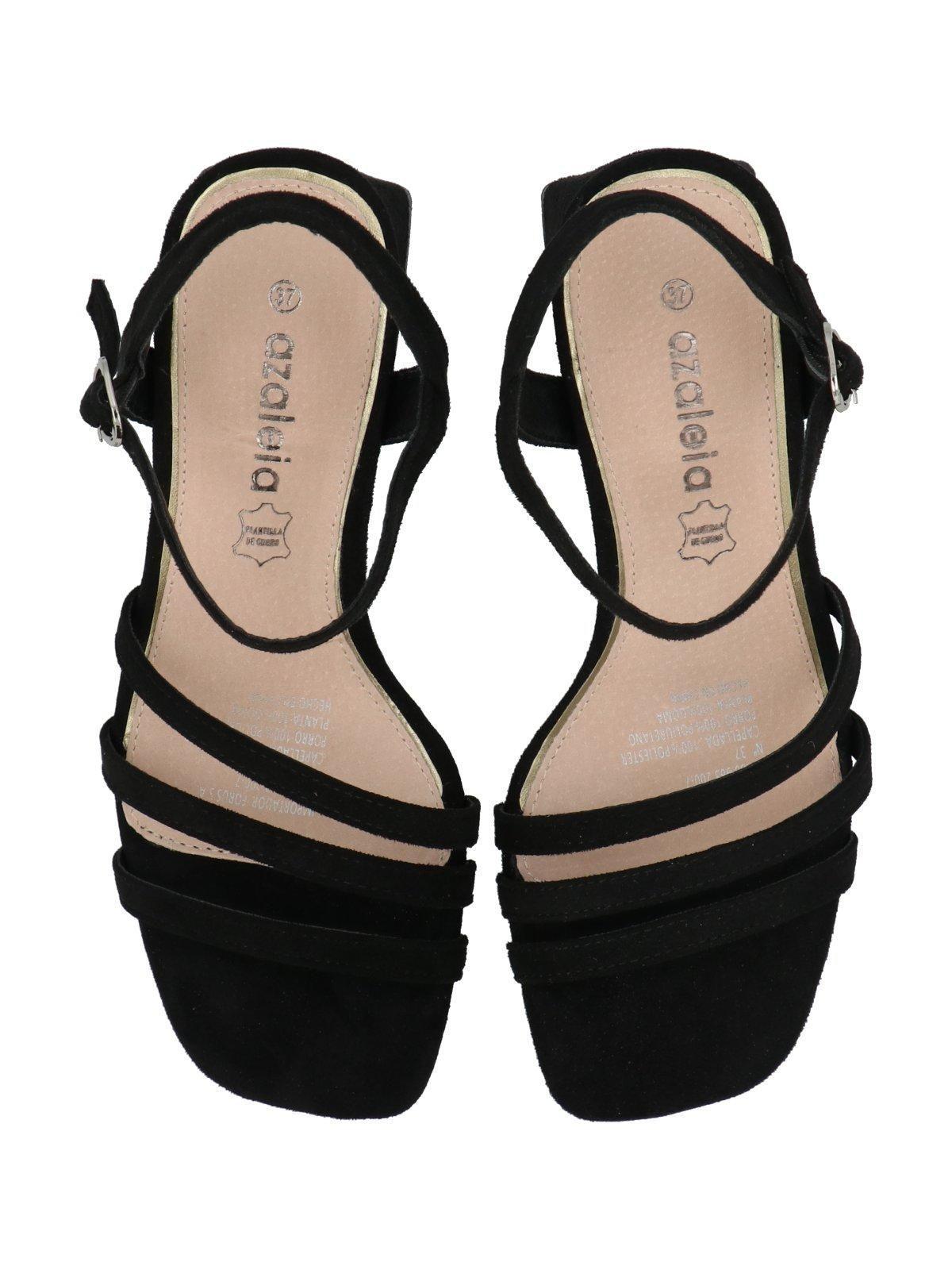 Sandalia Mujer Liron Negro-7