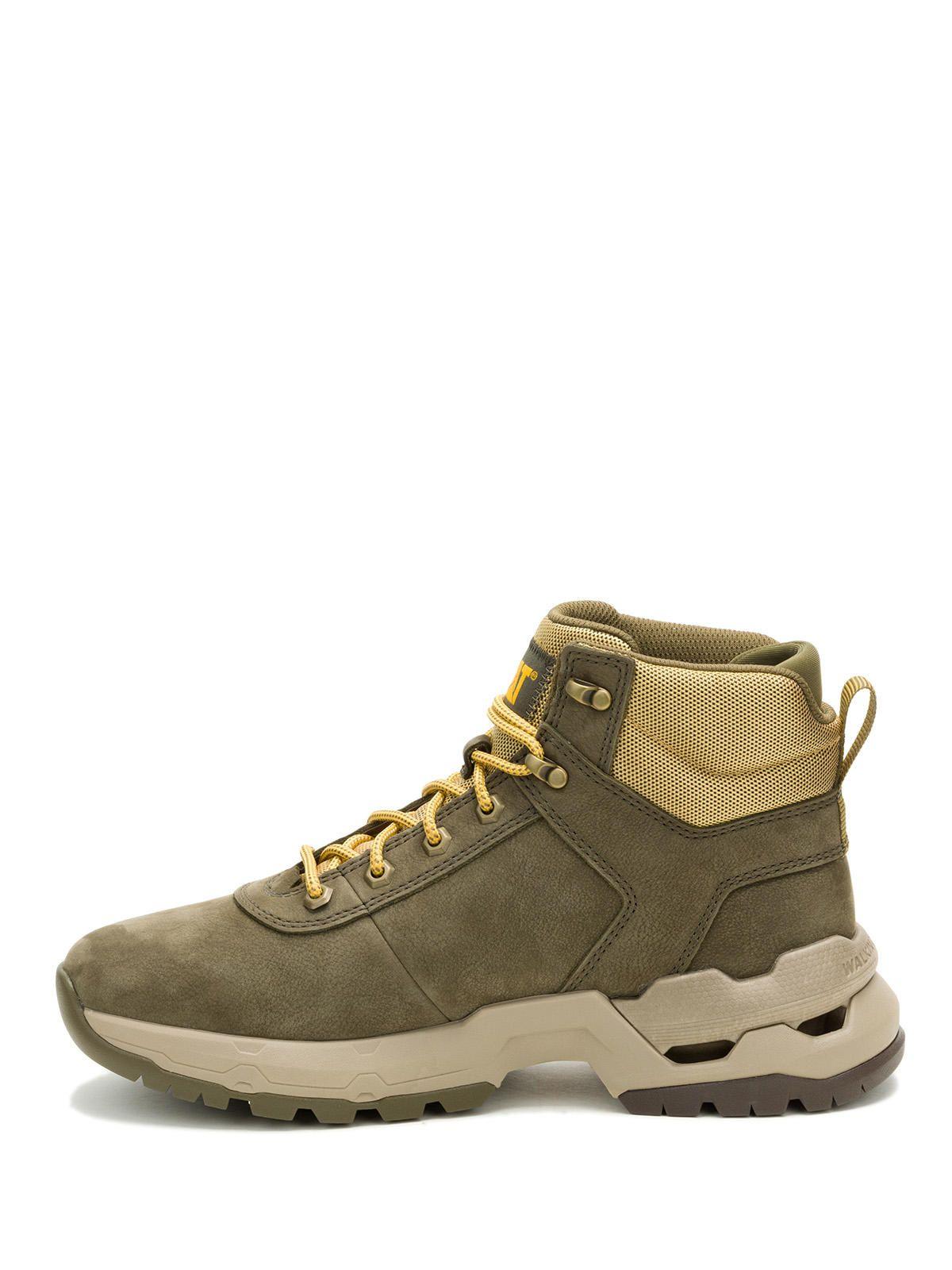 Zapatilla C/Caña Cuero Hombre Surge Hiker Oliva-3
