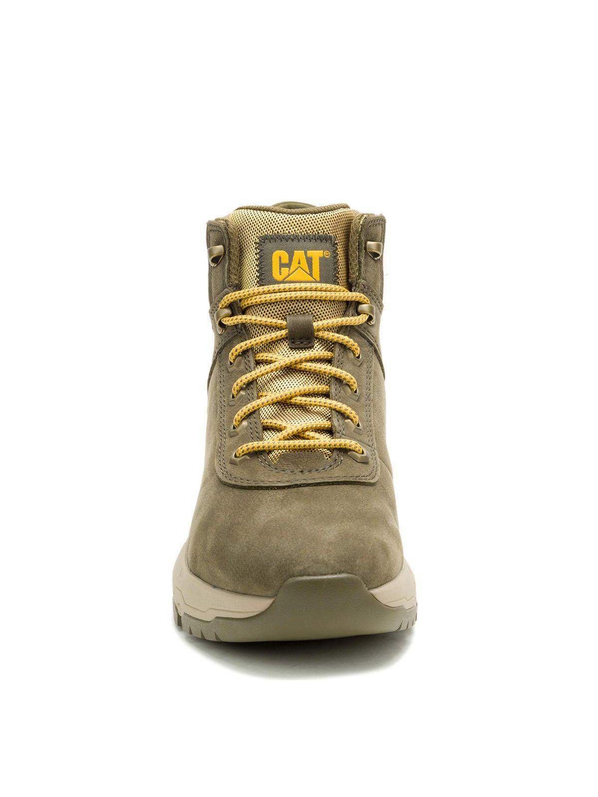 Zapatilla C/Caña Cuero Hombre Surge Hiker Oliva-4
