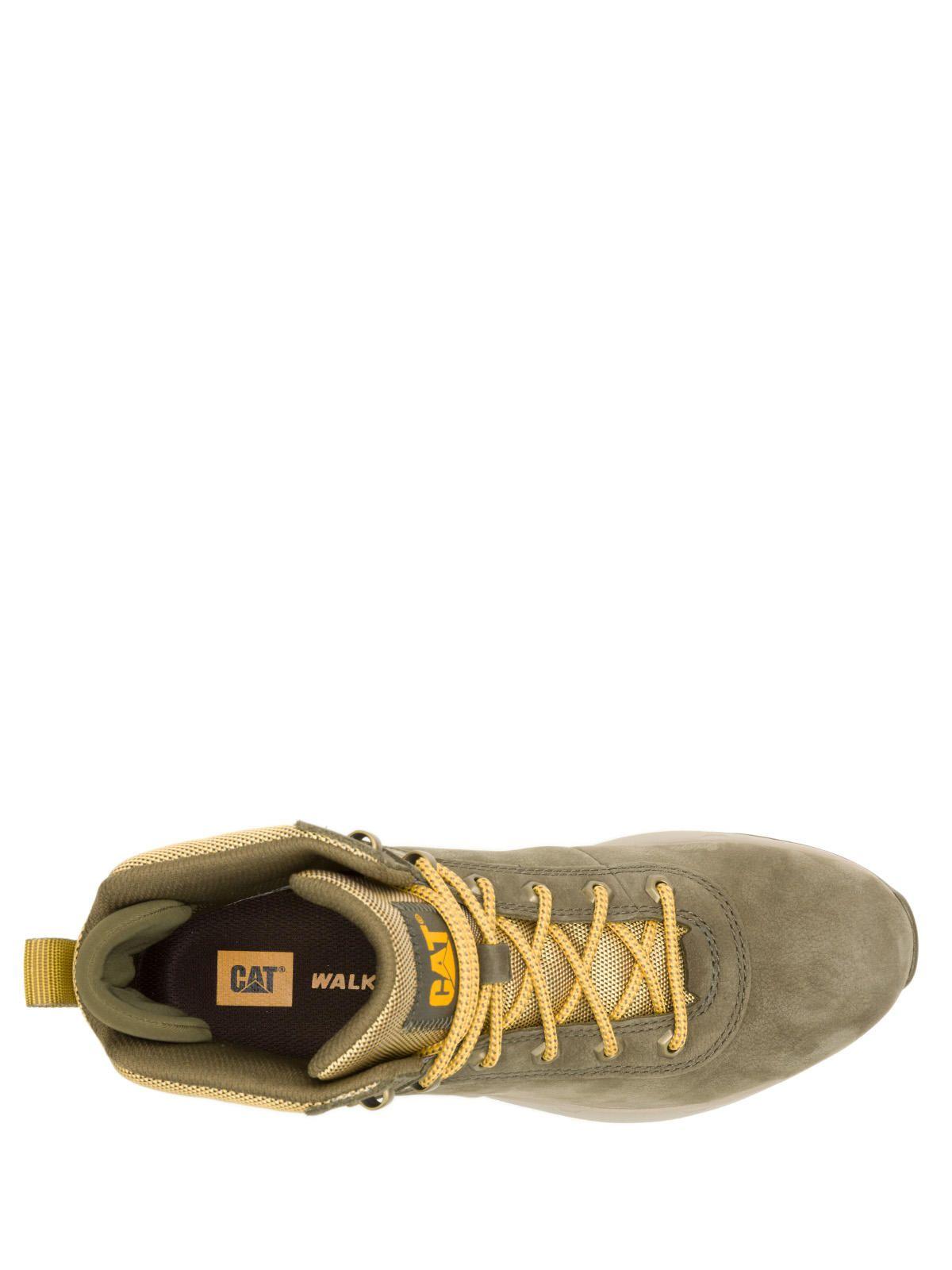 Zapatilla C/Caña Cuero Hombre Surge Hiker Oliva-6