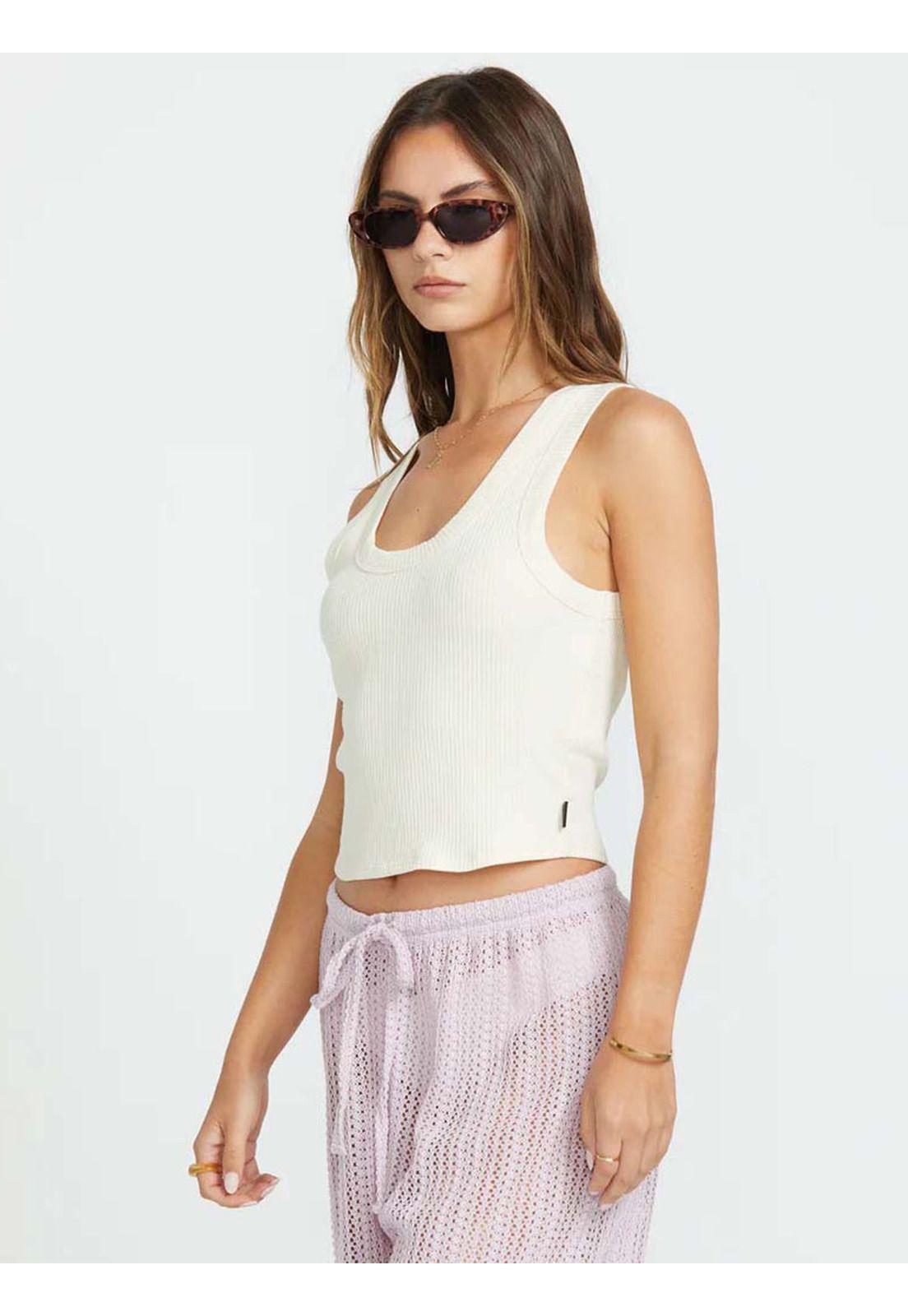 Polera Mujer Rerun Blanca Billabong-3