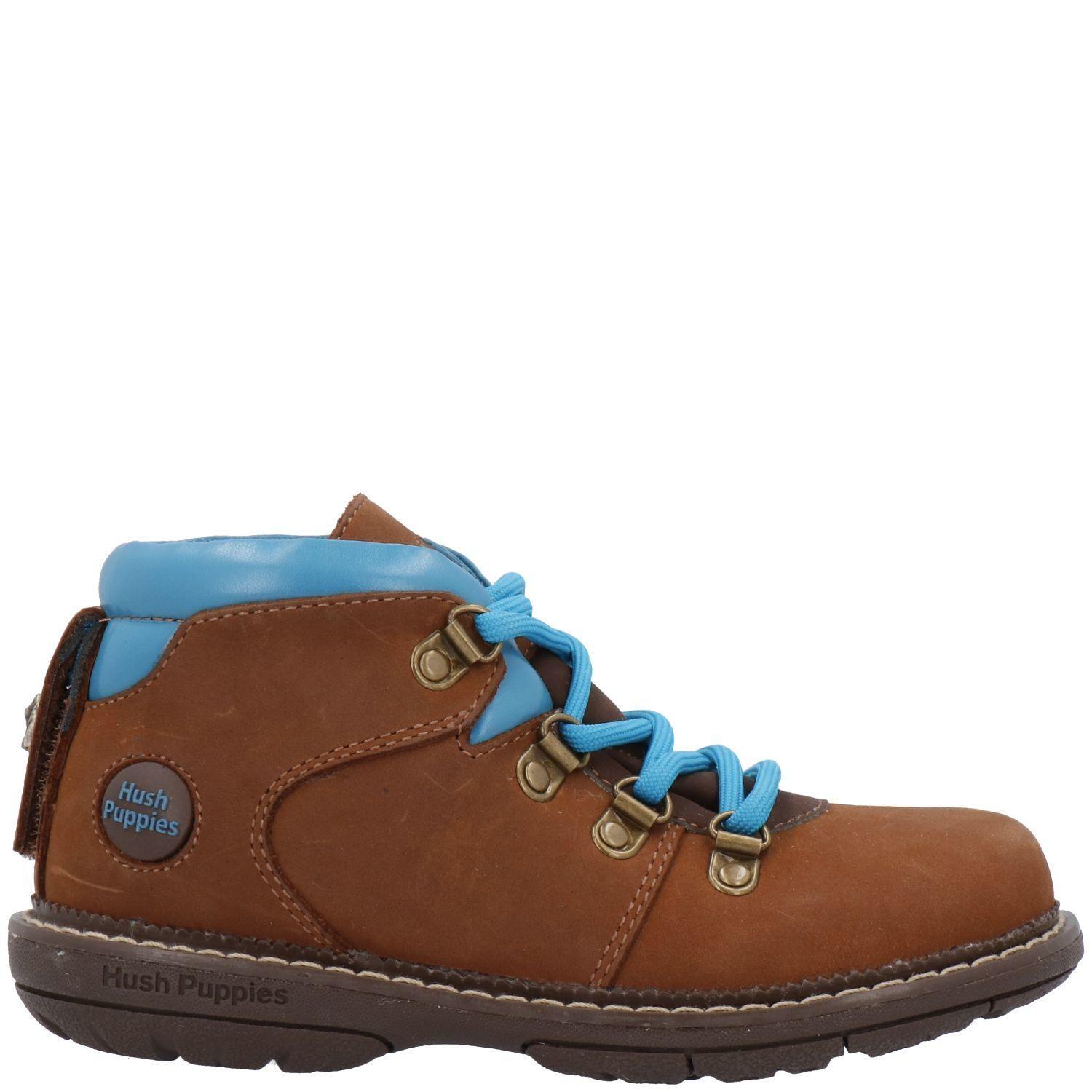 Botin Cuero Niño New 101 Tri Café-1