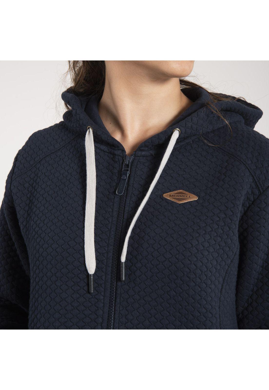 Polerón Mujer Goat Hoodie Azul-3