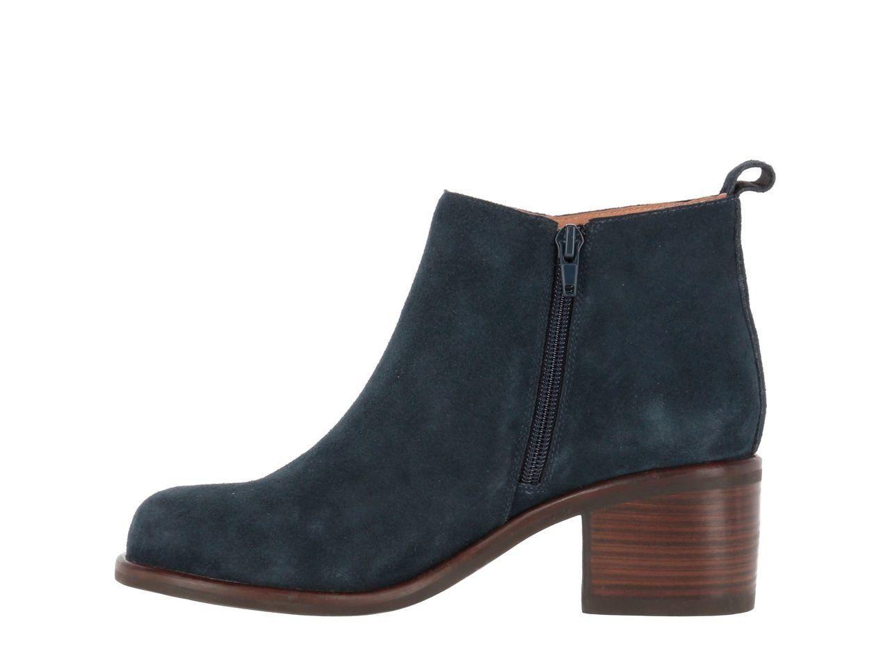 Botin Cuero Gamuzado Lotus Navy Blue-2