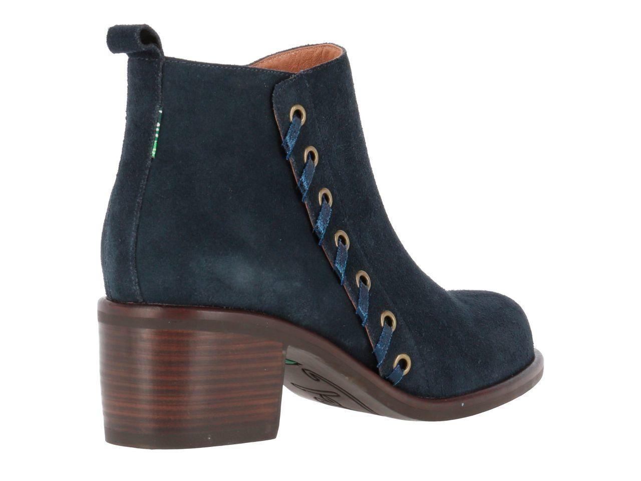 Botin Cuero Gamuzado Lotus Navy Blue-4