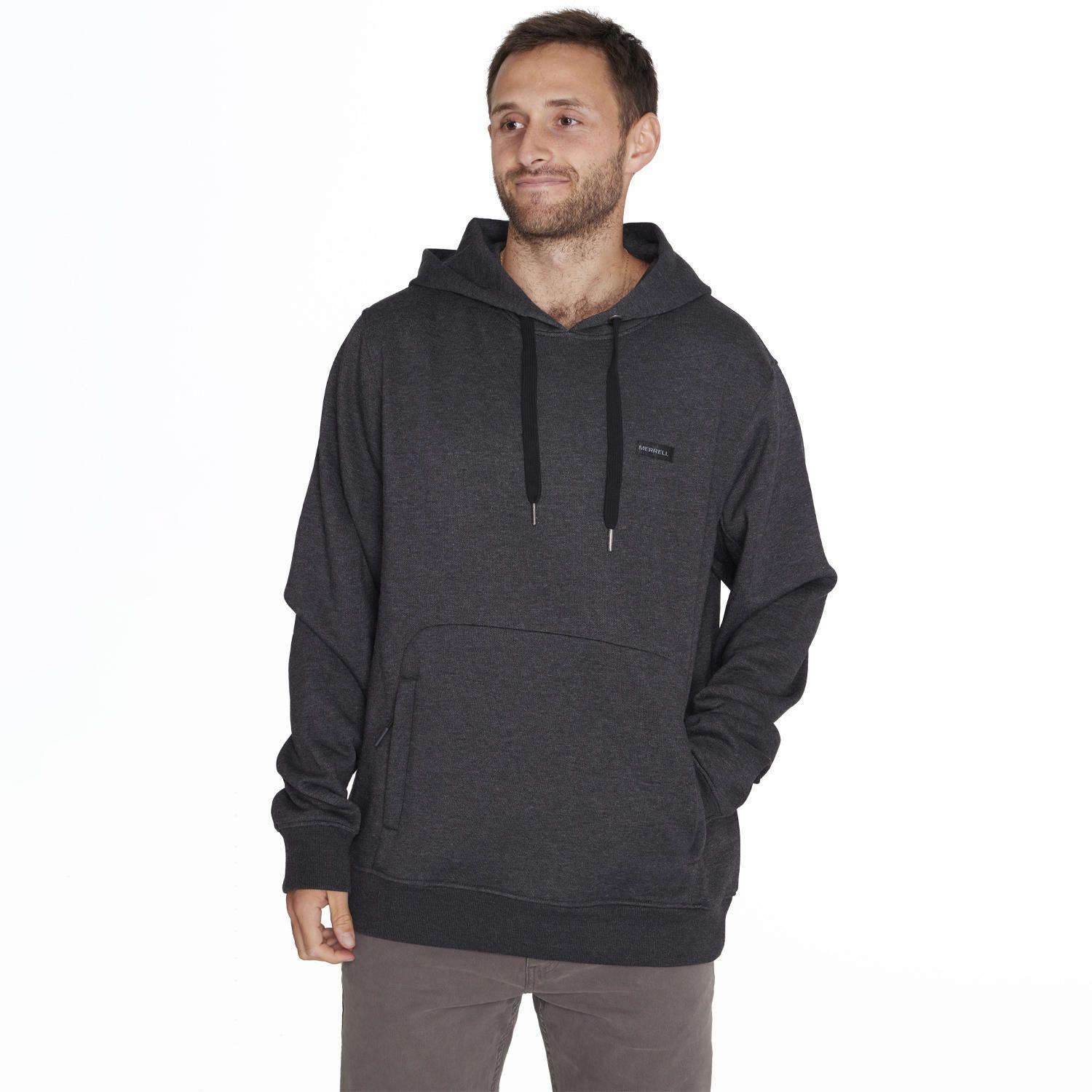 Polerón Sweatshirt With Hood Gris Oscuro Hombre-0