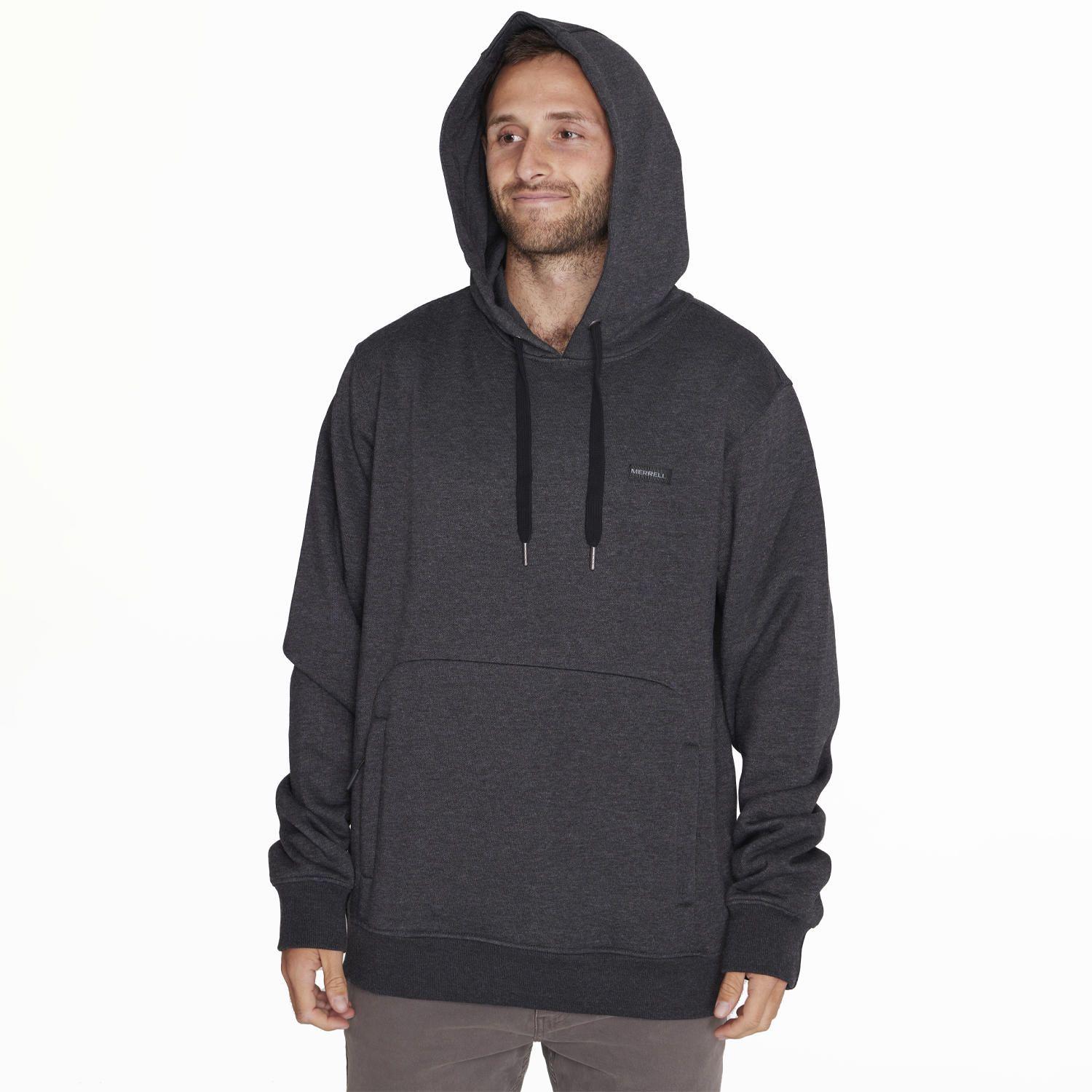 Polerón Sweatshirt With Hood Gris Oscuro Hombre-3