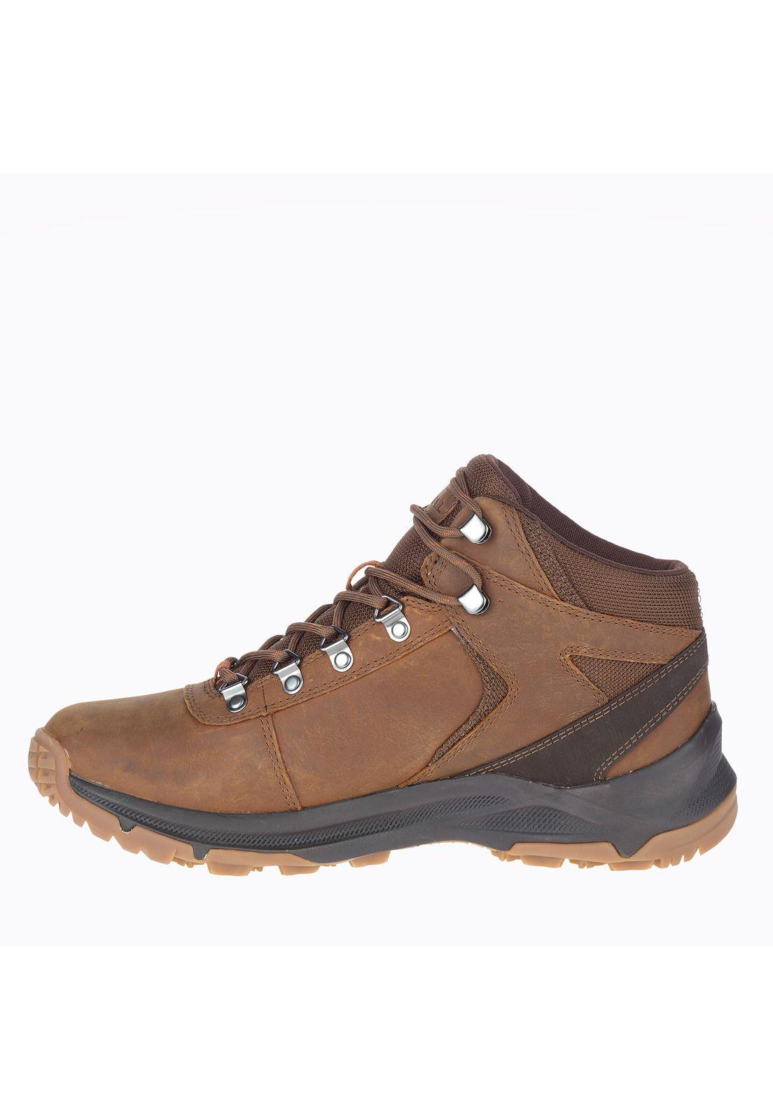 Botín impermeable Hombre Erie Mid Ltr WP Café-3