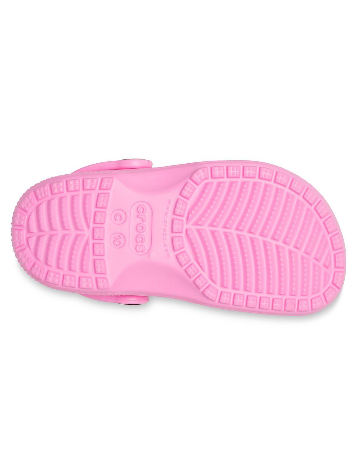 Zueco Crocs Niño Classic Clog T Rosado-5