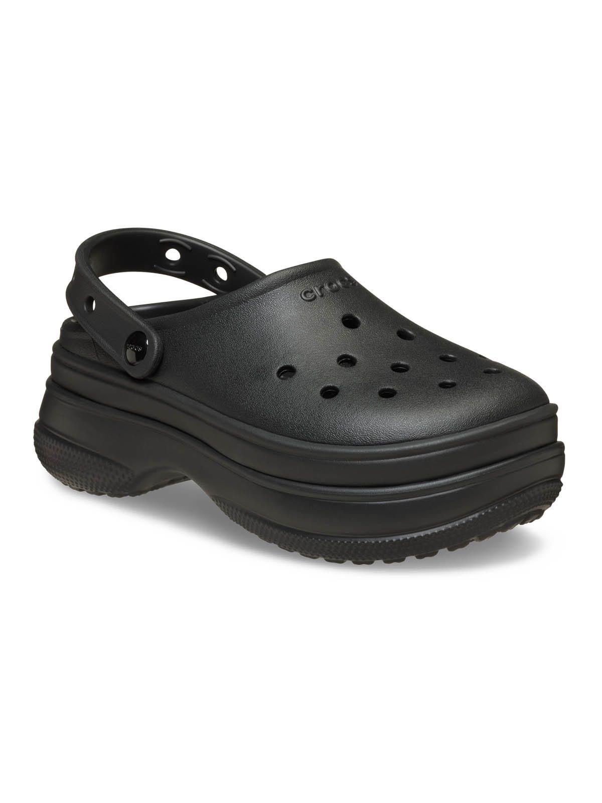 Zueco Unisex Classic Stacked Clog Negro-6