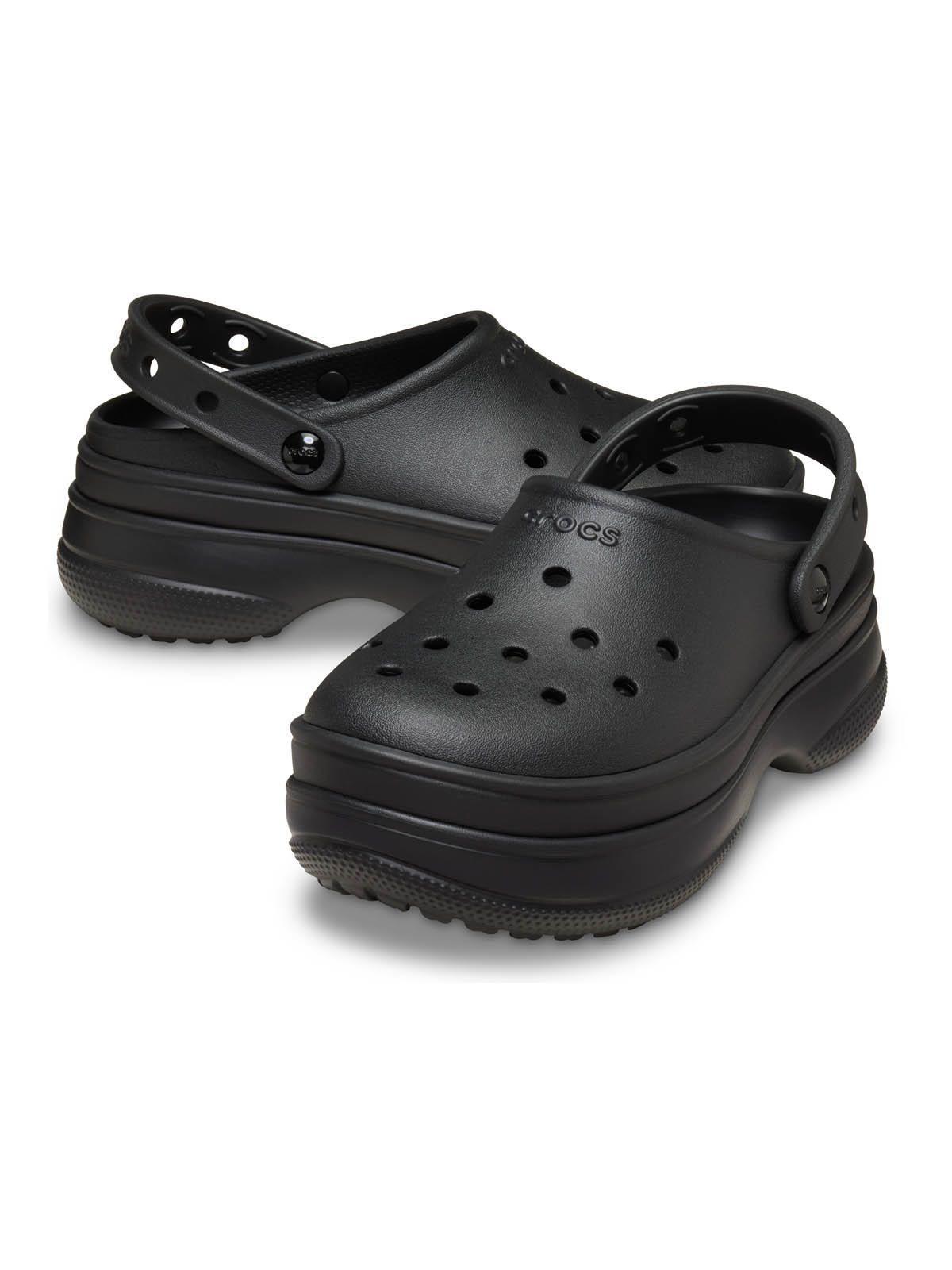 Zueco Unisex Classic Stacked Clog Negro-3