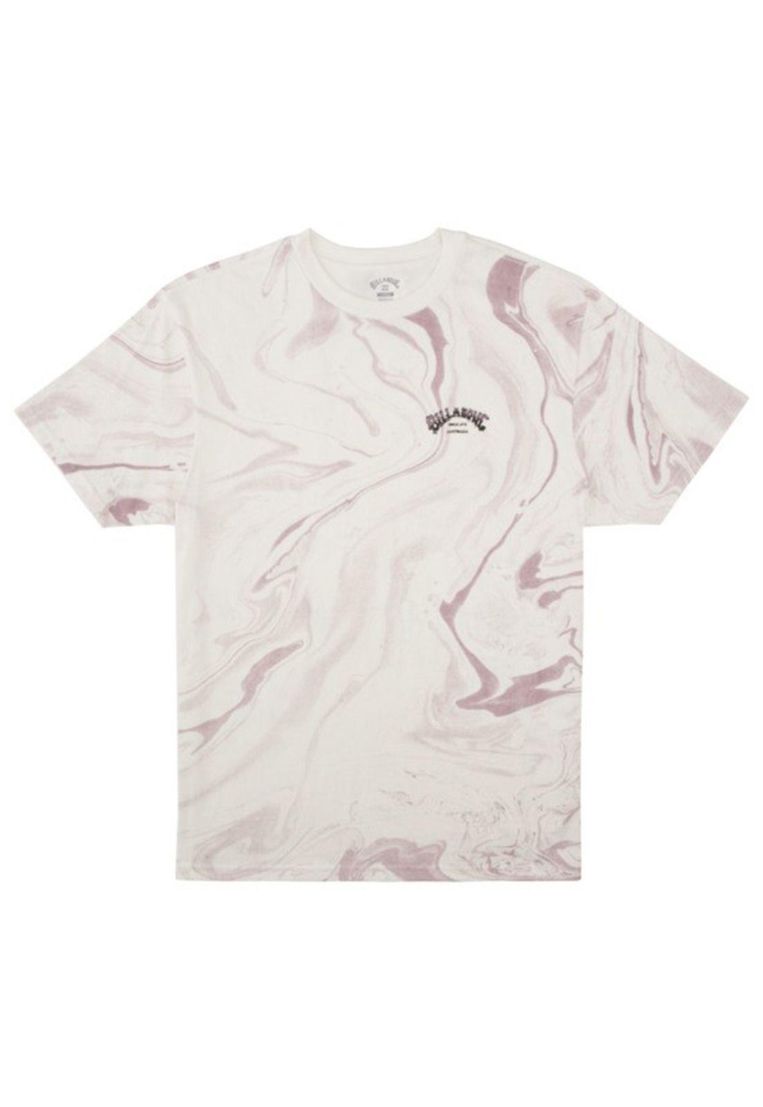 Polera M/C Hombre Marble Arch Ss Blanco-4