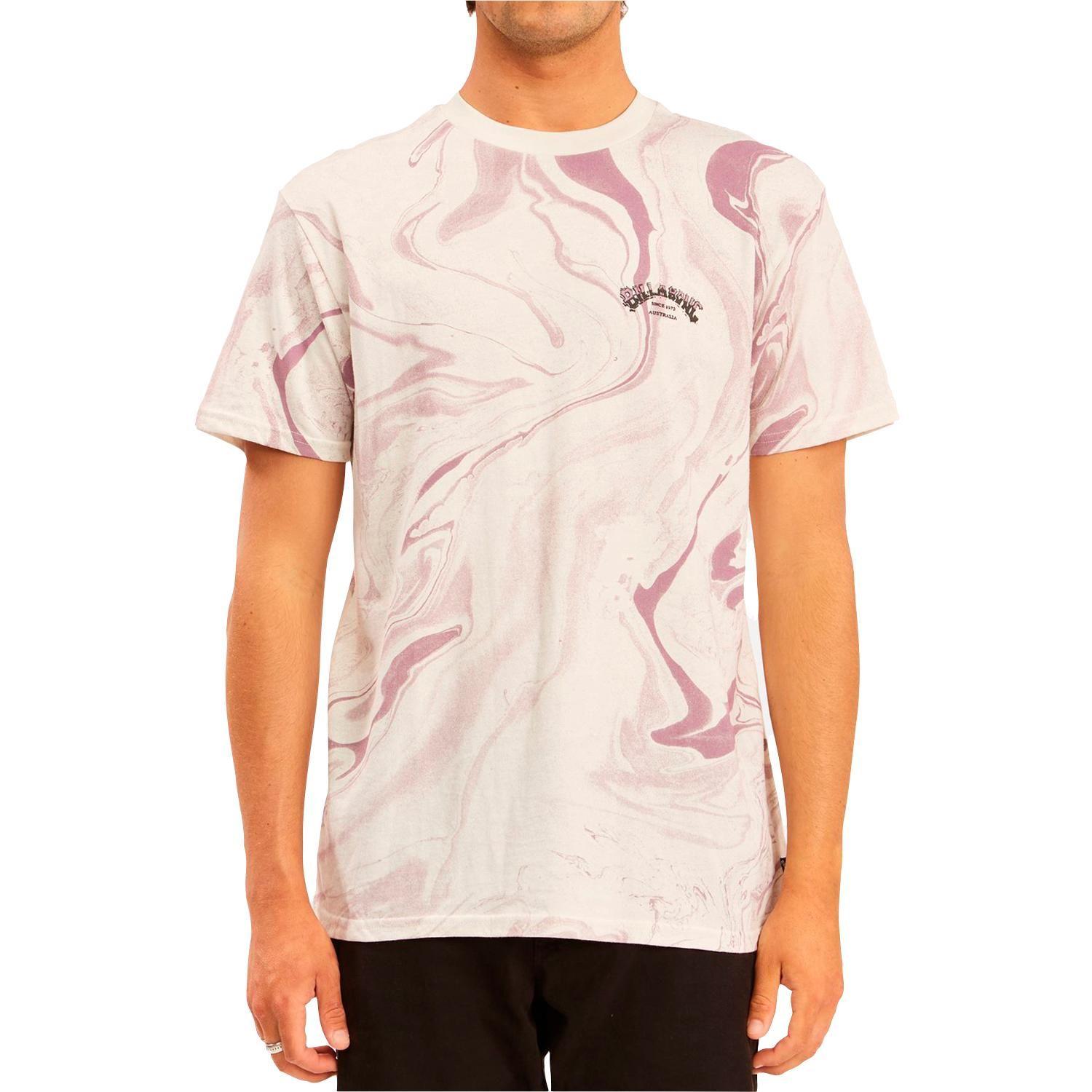 Polera M/C Hombre Marble Arch Ss Blanco-0