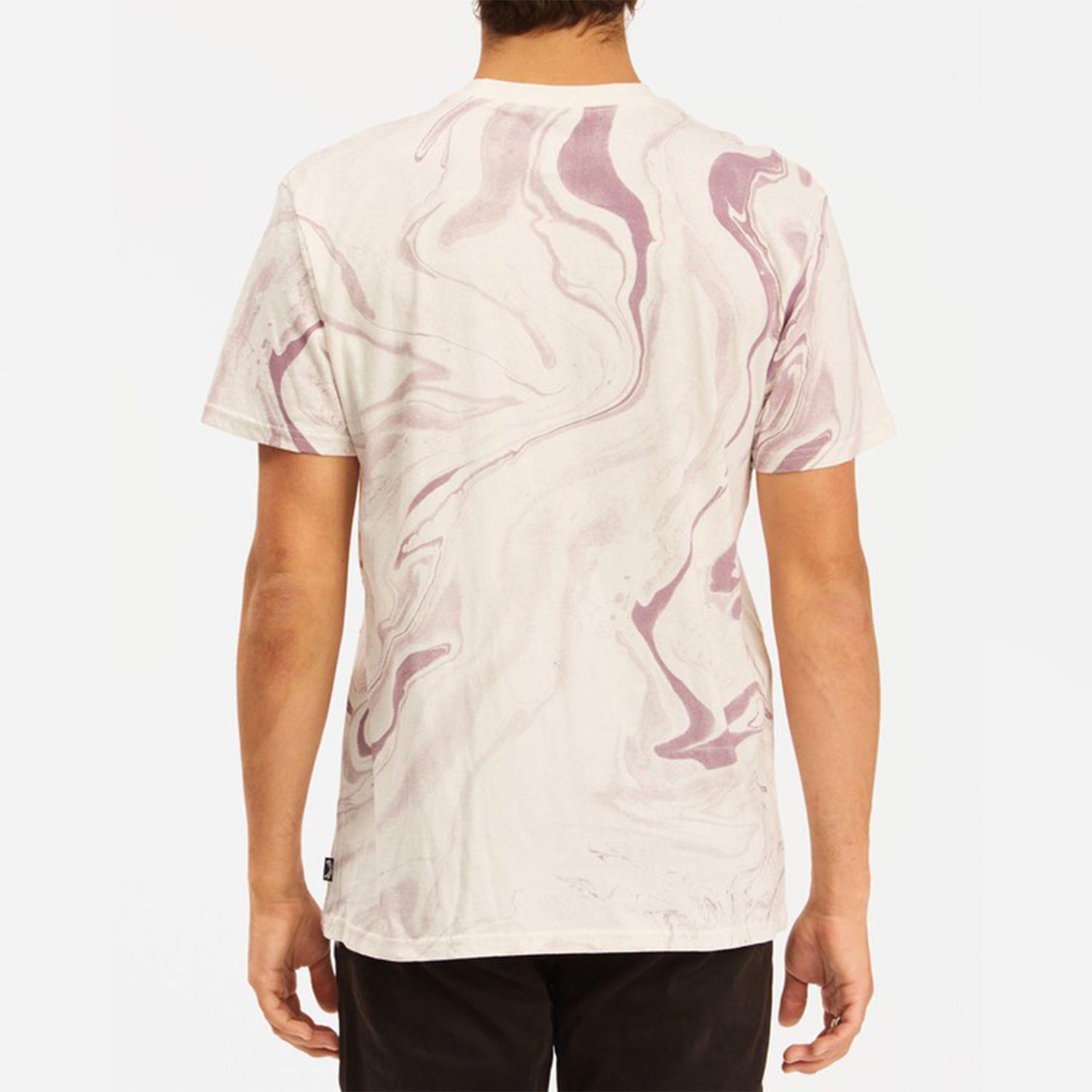 Polera M/C Hombre Marble Arch Ss Blanco-2