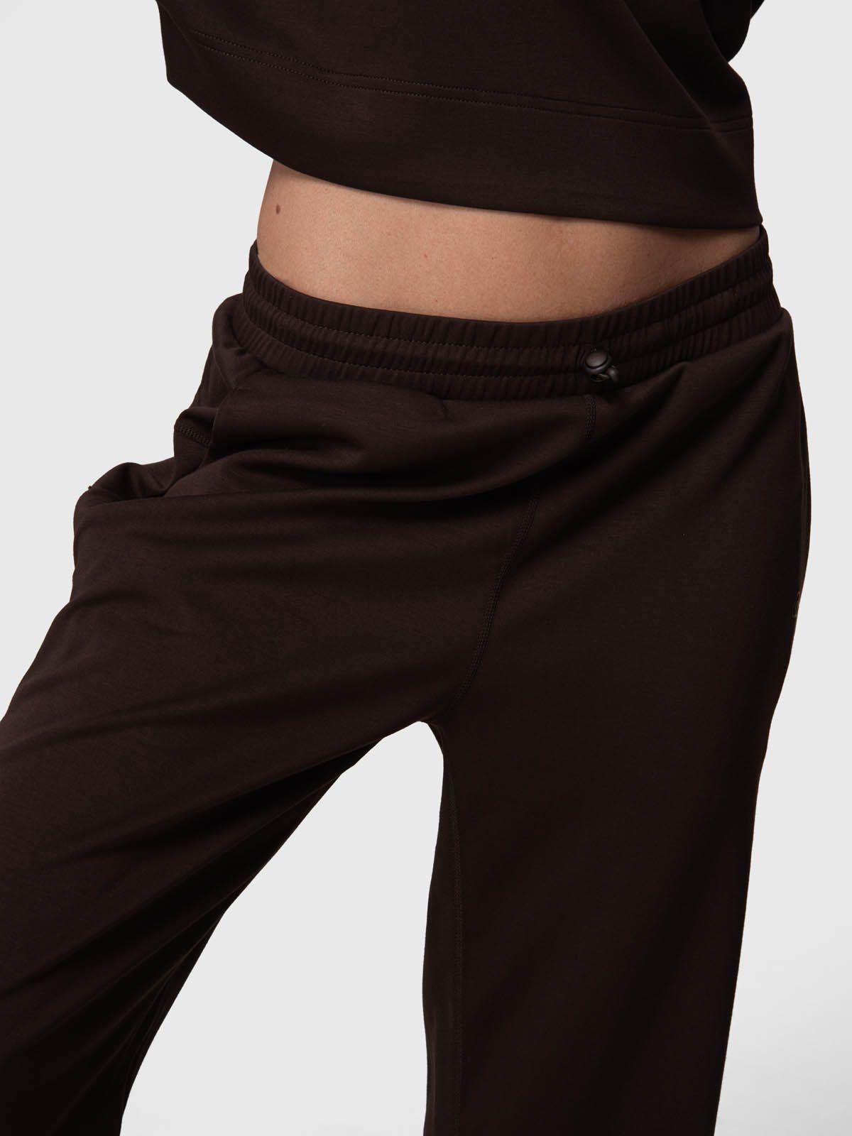 Pantalon Buzo Mujer Pant Anna Rec Café-1