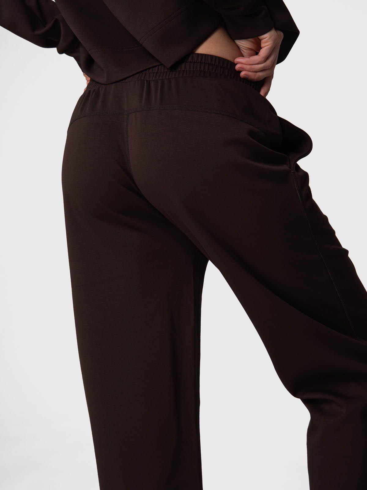 Pantalon Buzo Mujer Pant Anna Rec Café-3