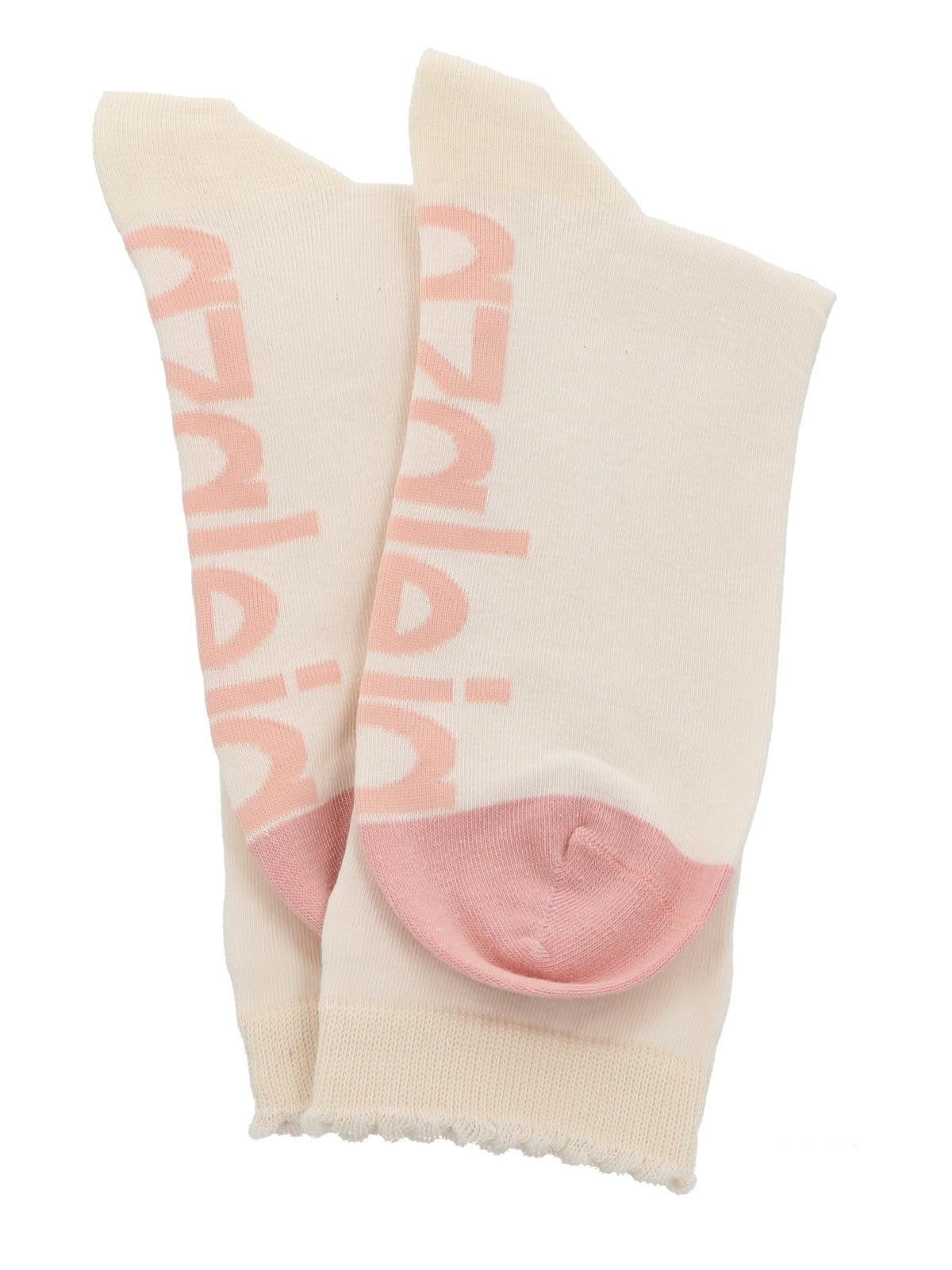 Calcetín Algodón Mujer Ic St Basic Beige/Crudo-2