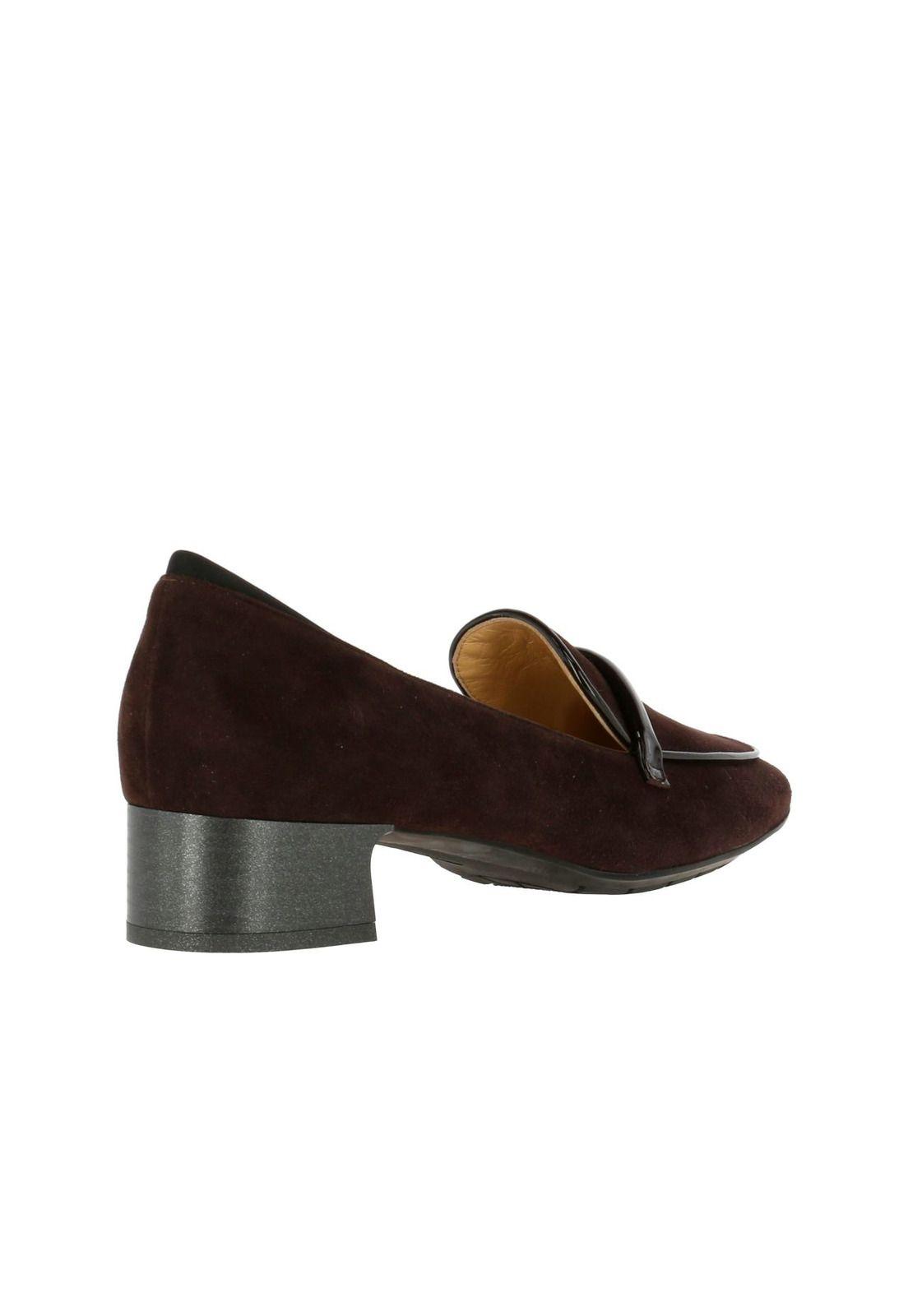 Zapato Cuero Mujer Procida Café-4