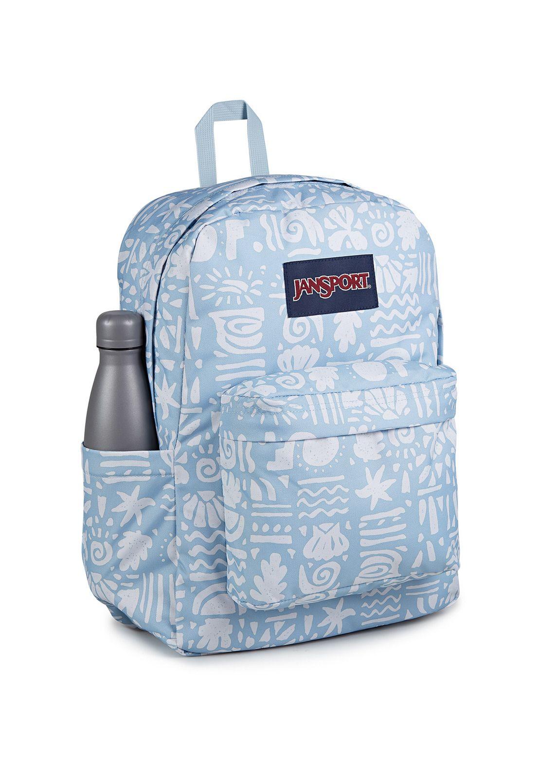 Mochila laptop Superbreak Plus Celeste-2