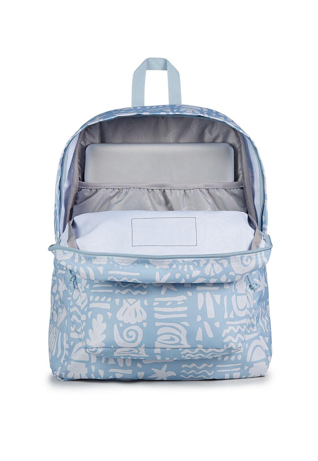 Mochila laptop Superbreak Plus Celeste-3