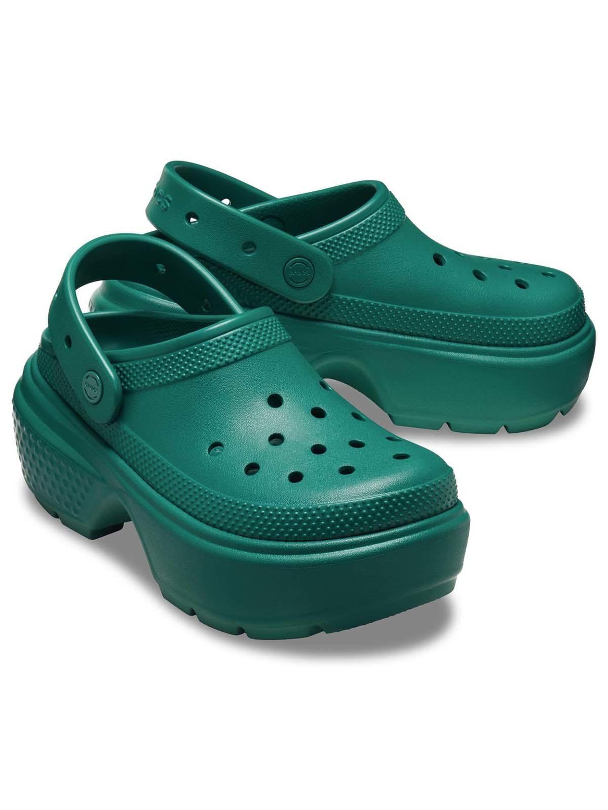 Zueco Mujer Stomp EML Verde-3