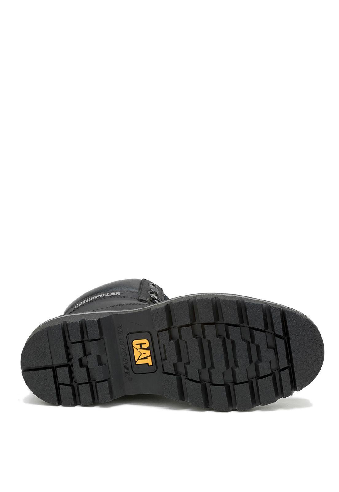 Botin Cuero Hombre Colorado Galosh Negro-7