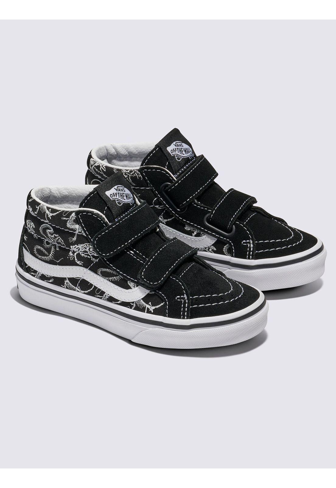 Zapatilla con caña Niño Sk8-Mid Reissue V Negro Vans-0