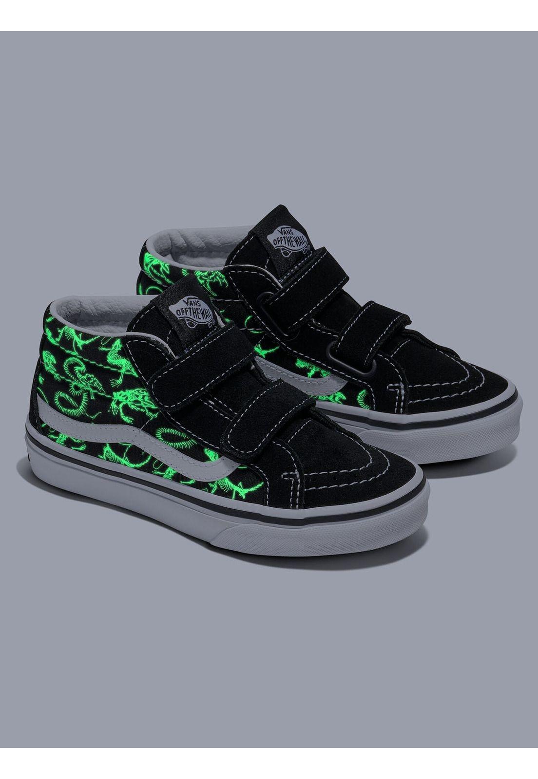 Zapatilla con caña Niño Sk8-Mid Reissue V Negro Vans-3