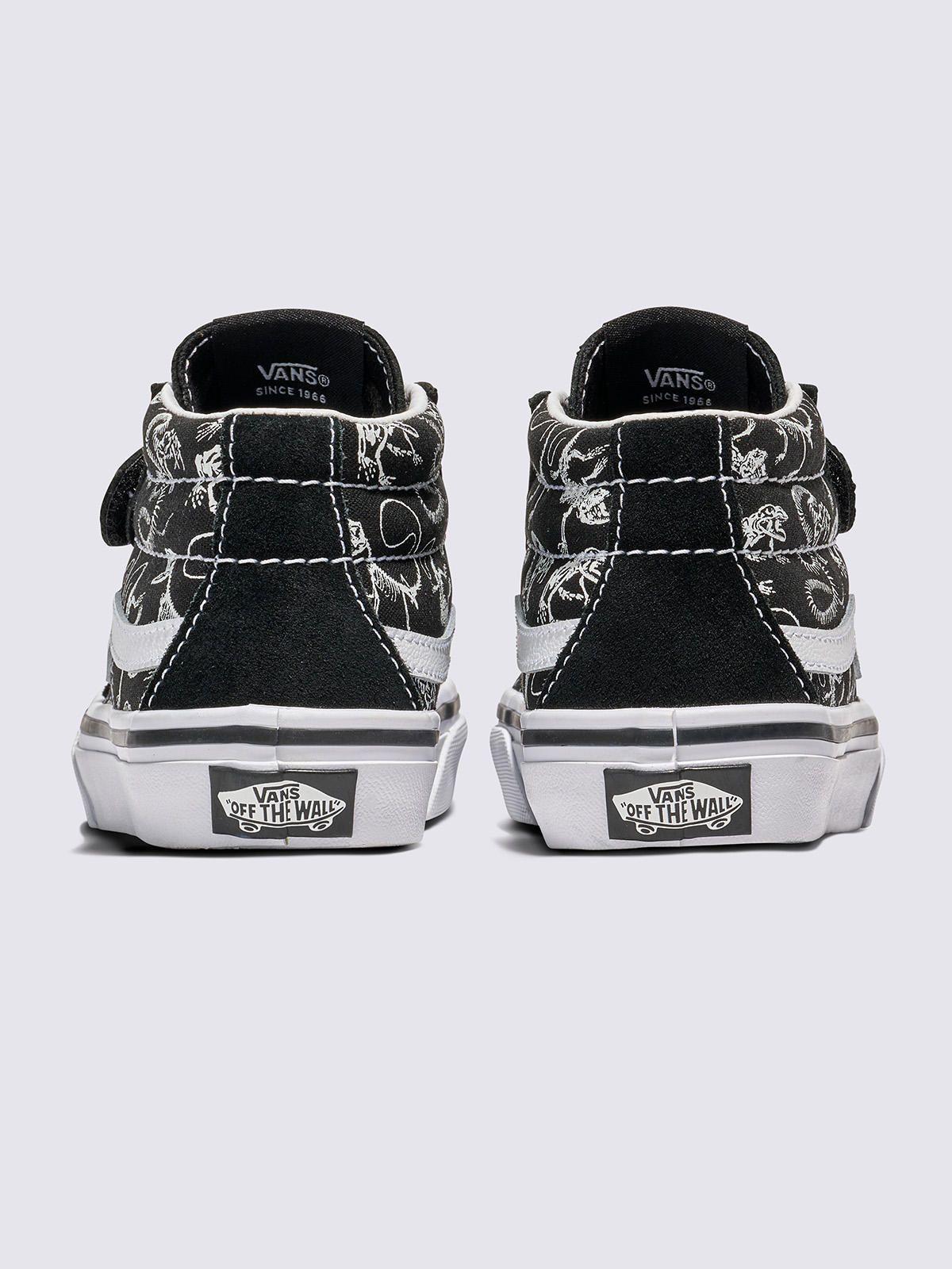 Zapatilla con caña Niño Sk8-Mid Reissue V Negro Vans-5