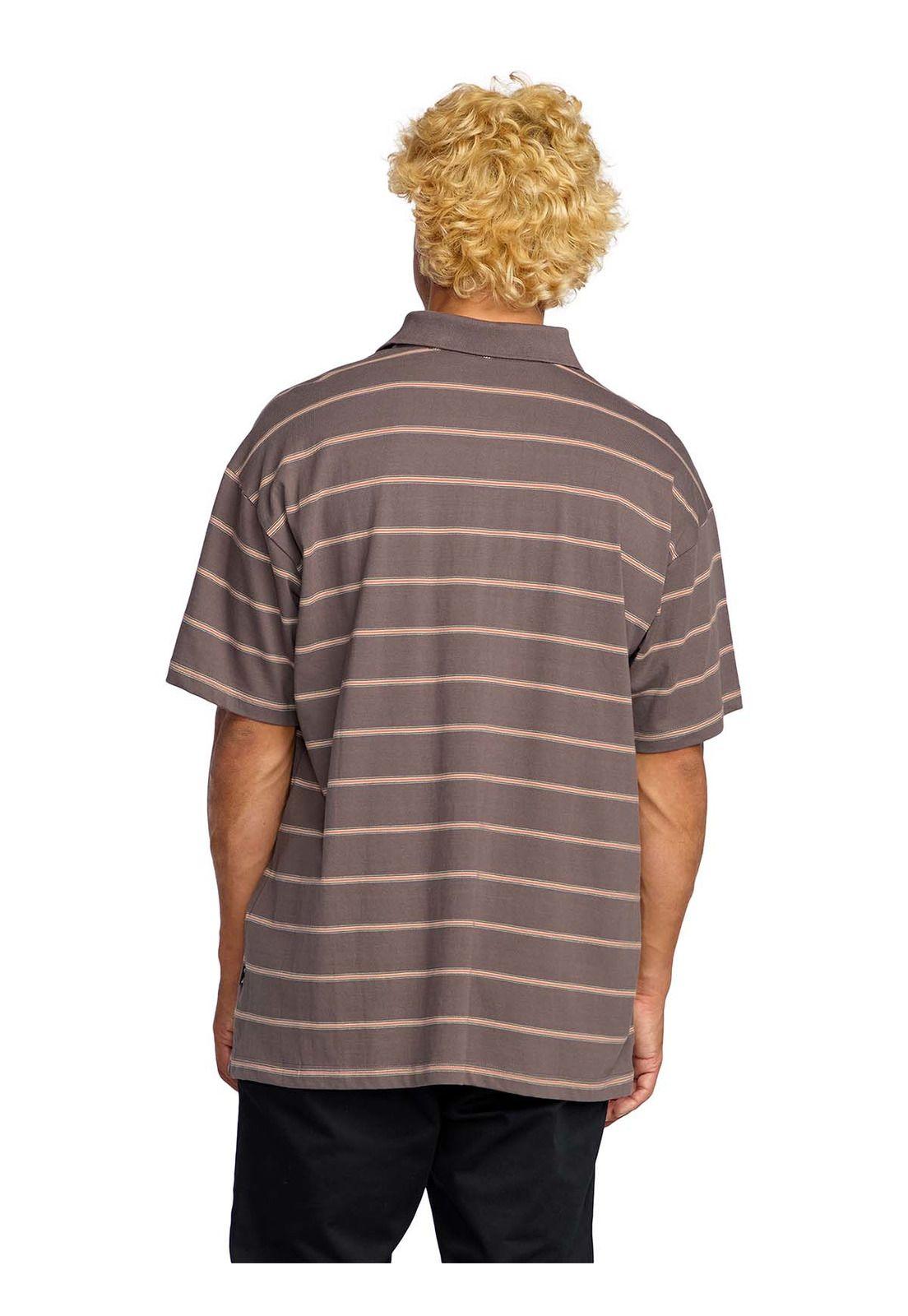 Polera m/c Hombre Shibuya polo Morado-5