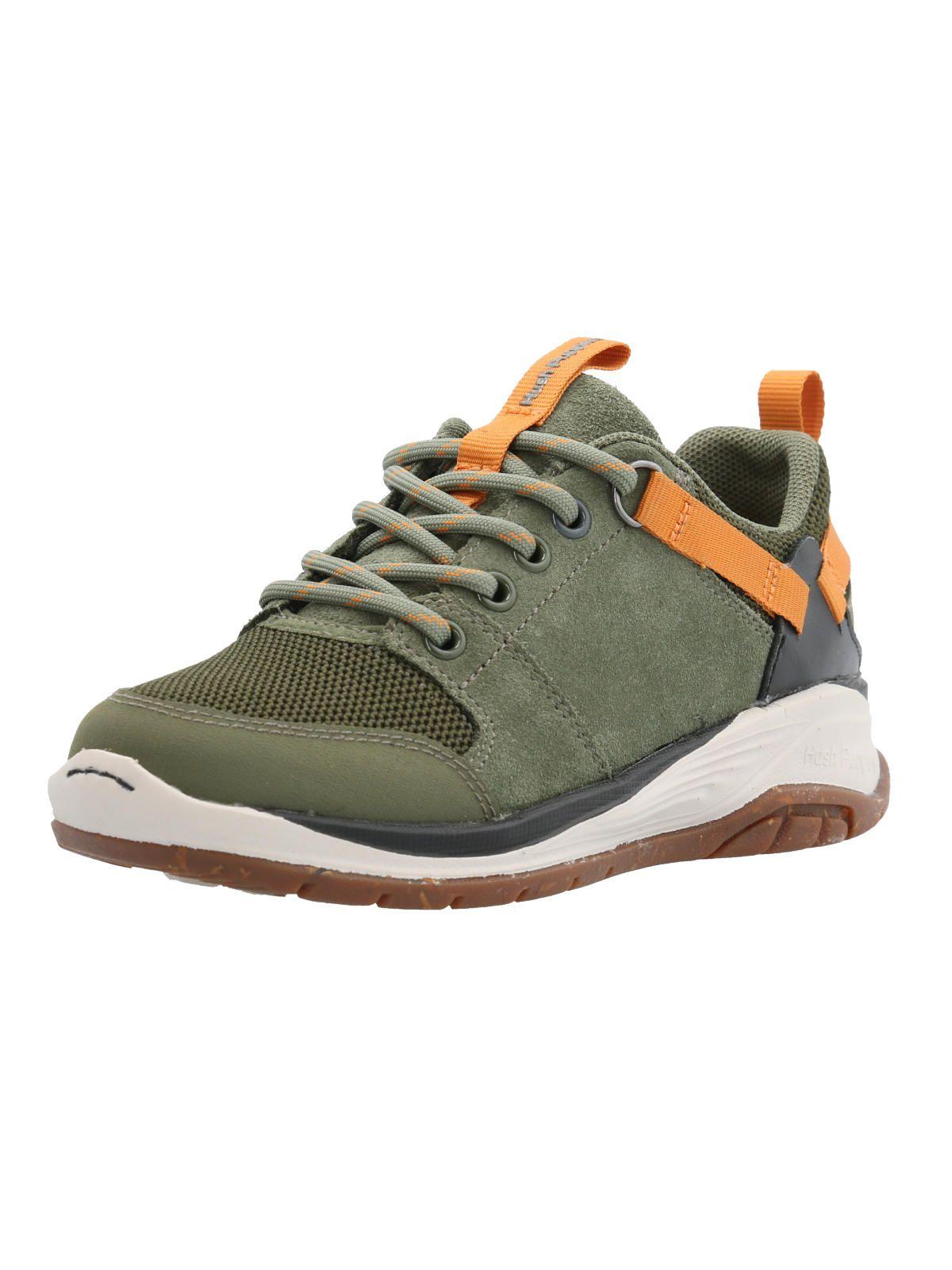 Zapatilla Cuero Moveland Niño Verde-4
