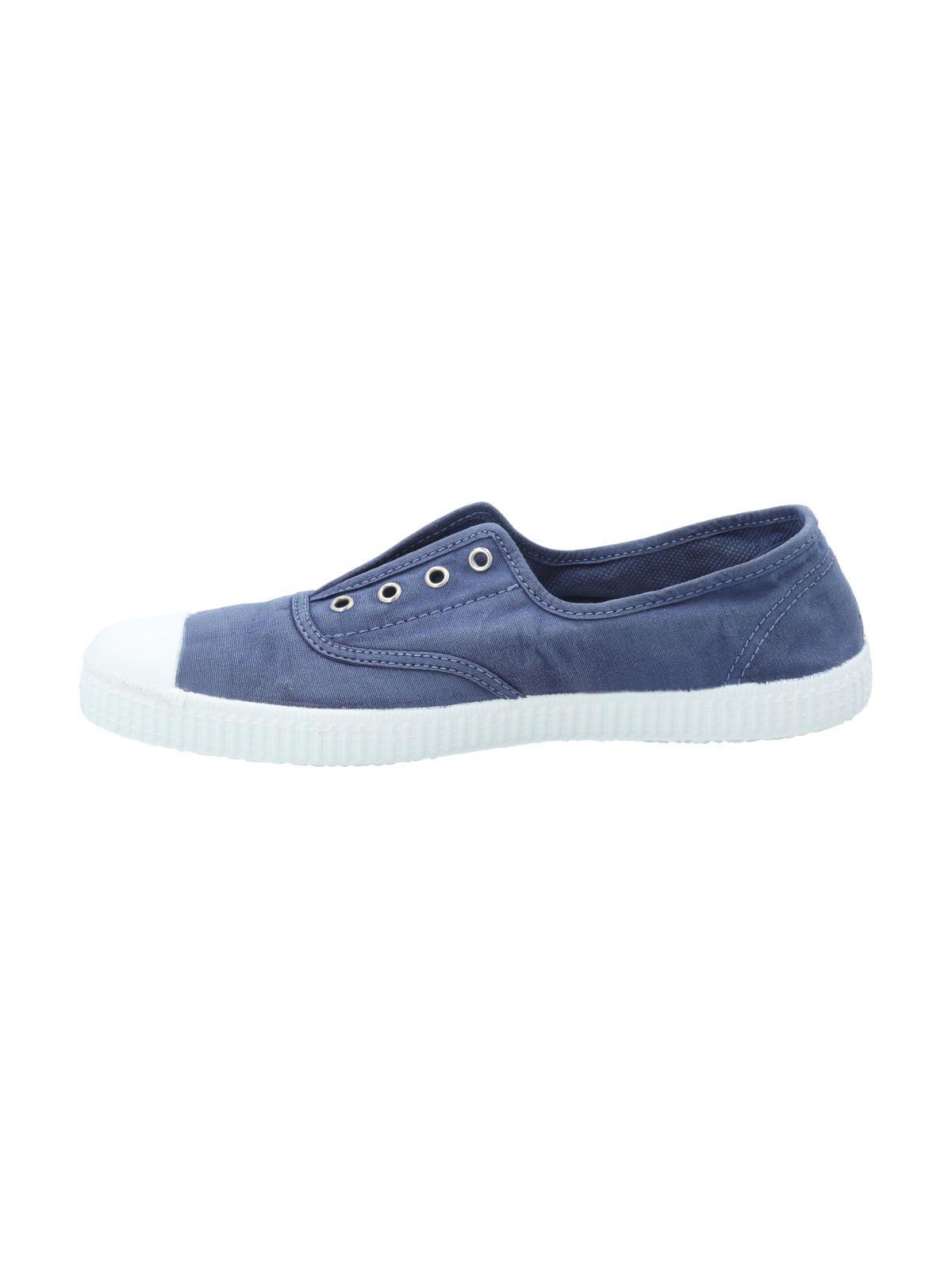 Zapatilla Algodón Orgánico Mujer Greece Azul-5