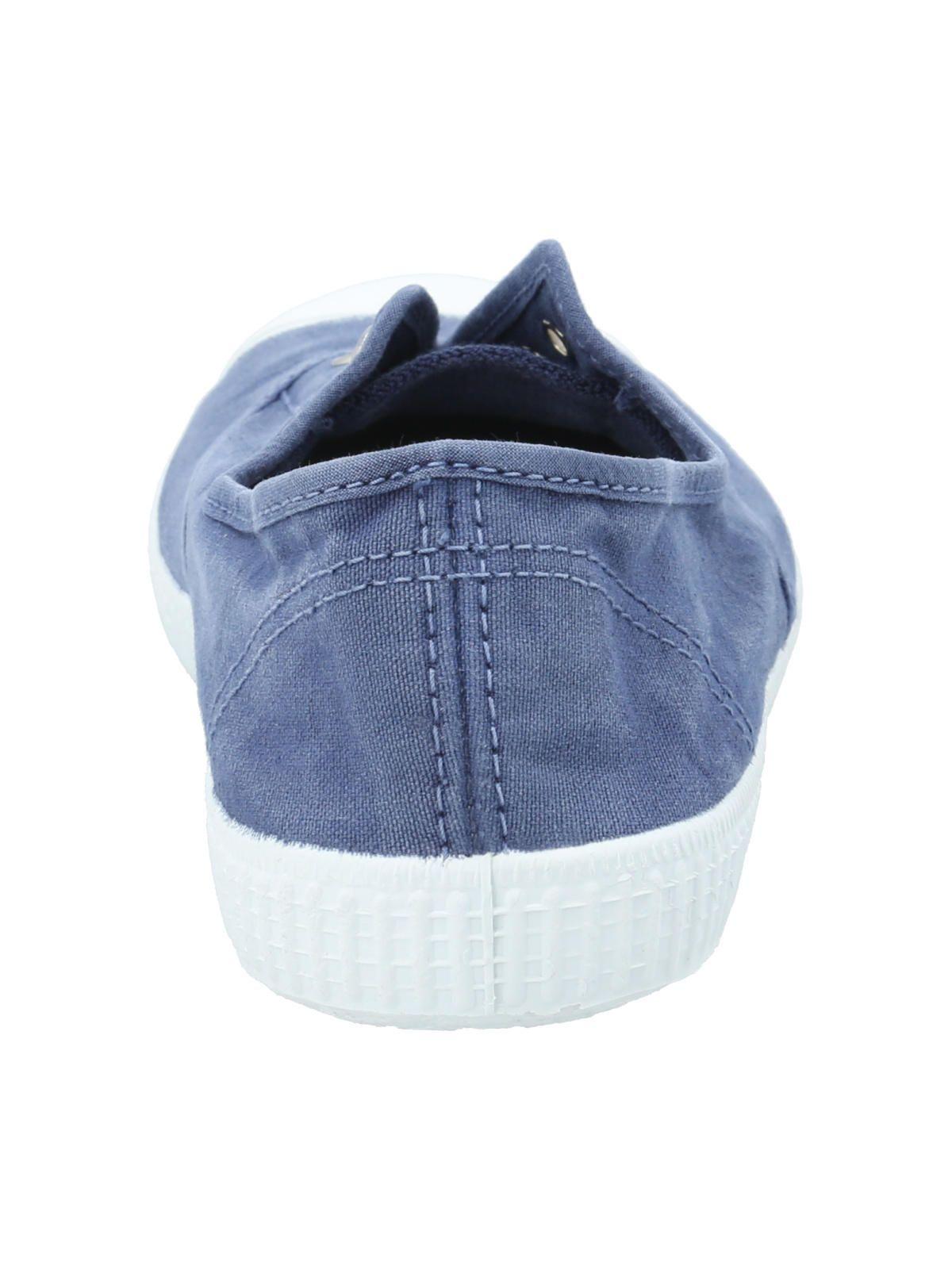 Zapatilla Algodón Orgánico Mujer Greece Azul-6