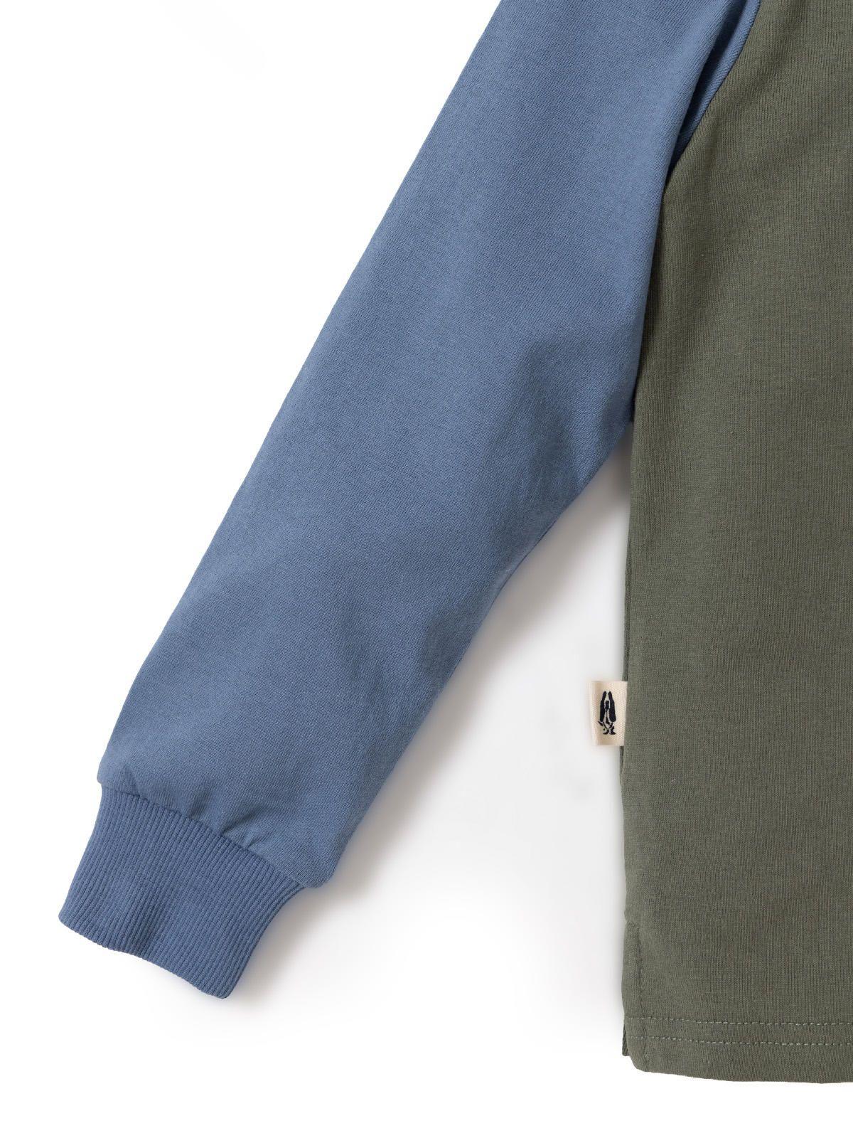 Polera Manga Larga Niño North Verde-4