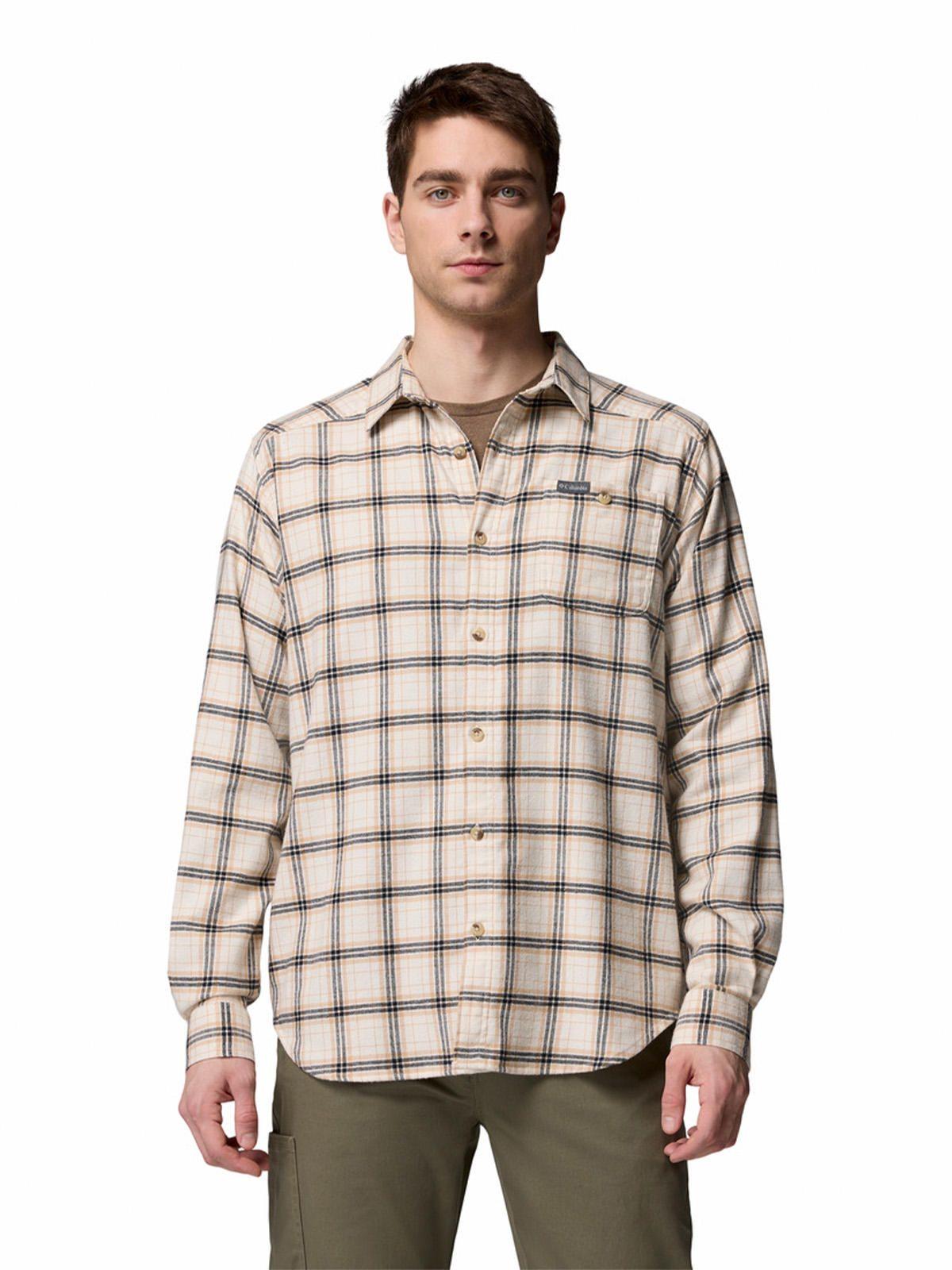 Camisa ML Hombre Cornell Woods Blanco-0