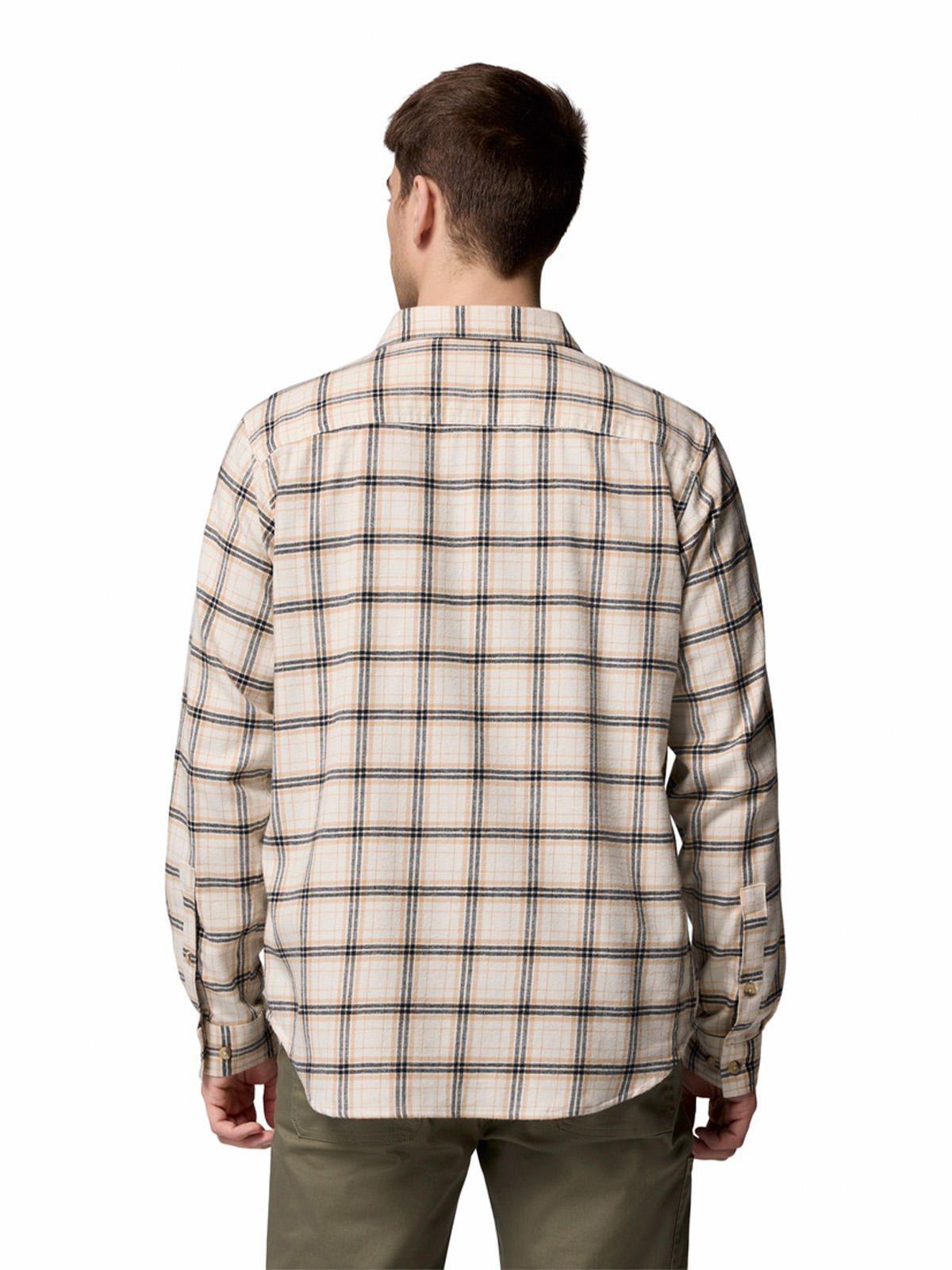 Camisa ML Hombre Cornell Woods Blanco-3