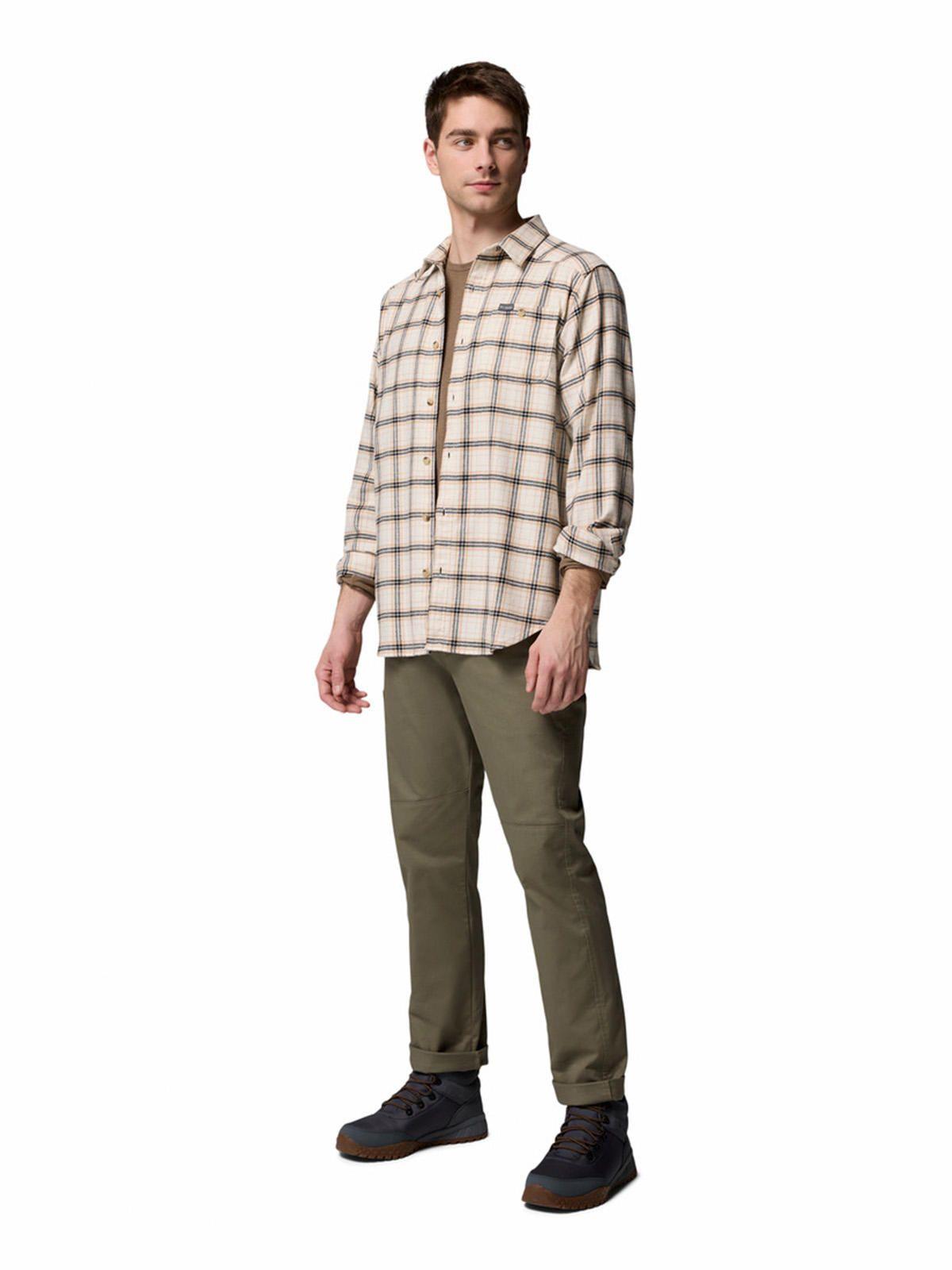 Camisa ML Hombre Cornell Woods Blanco-6