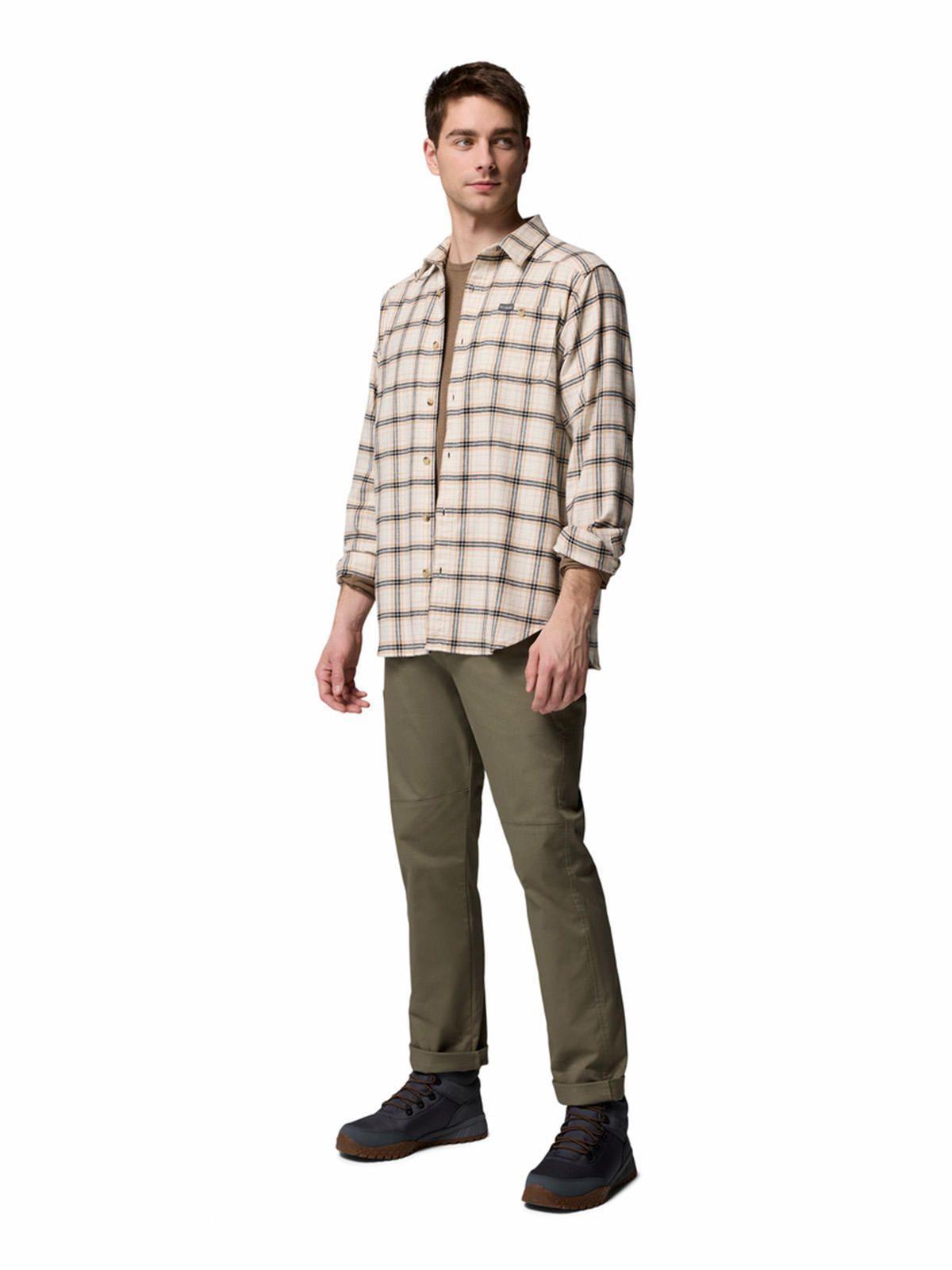Camisa ML Hombre Cornell Woods Blanco-6