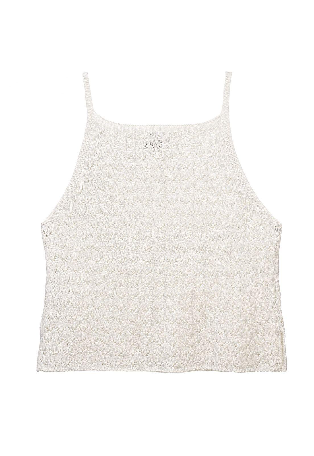 Polera Algodón Orgánico Blas Arena Mujer-1