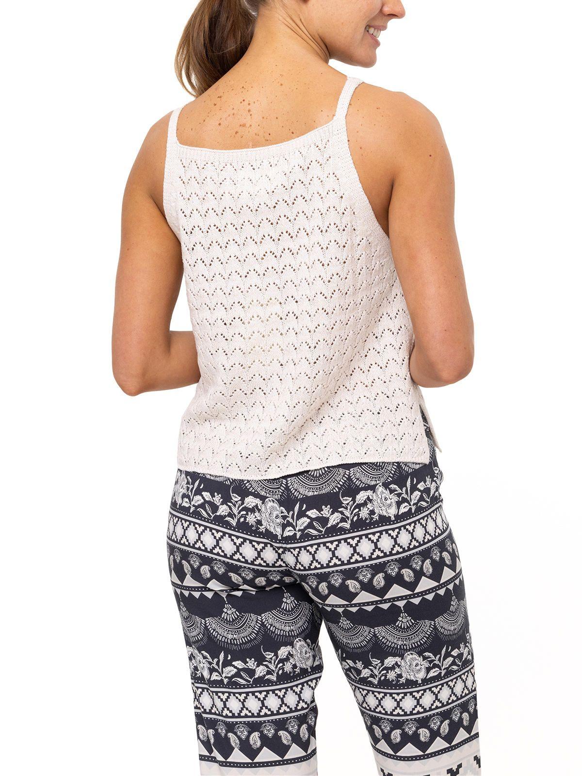 Polera Algodón Orgánico Blas Arena Mujer-4