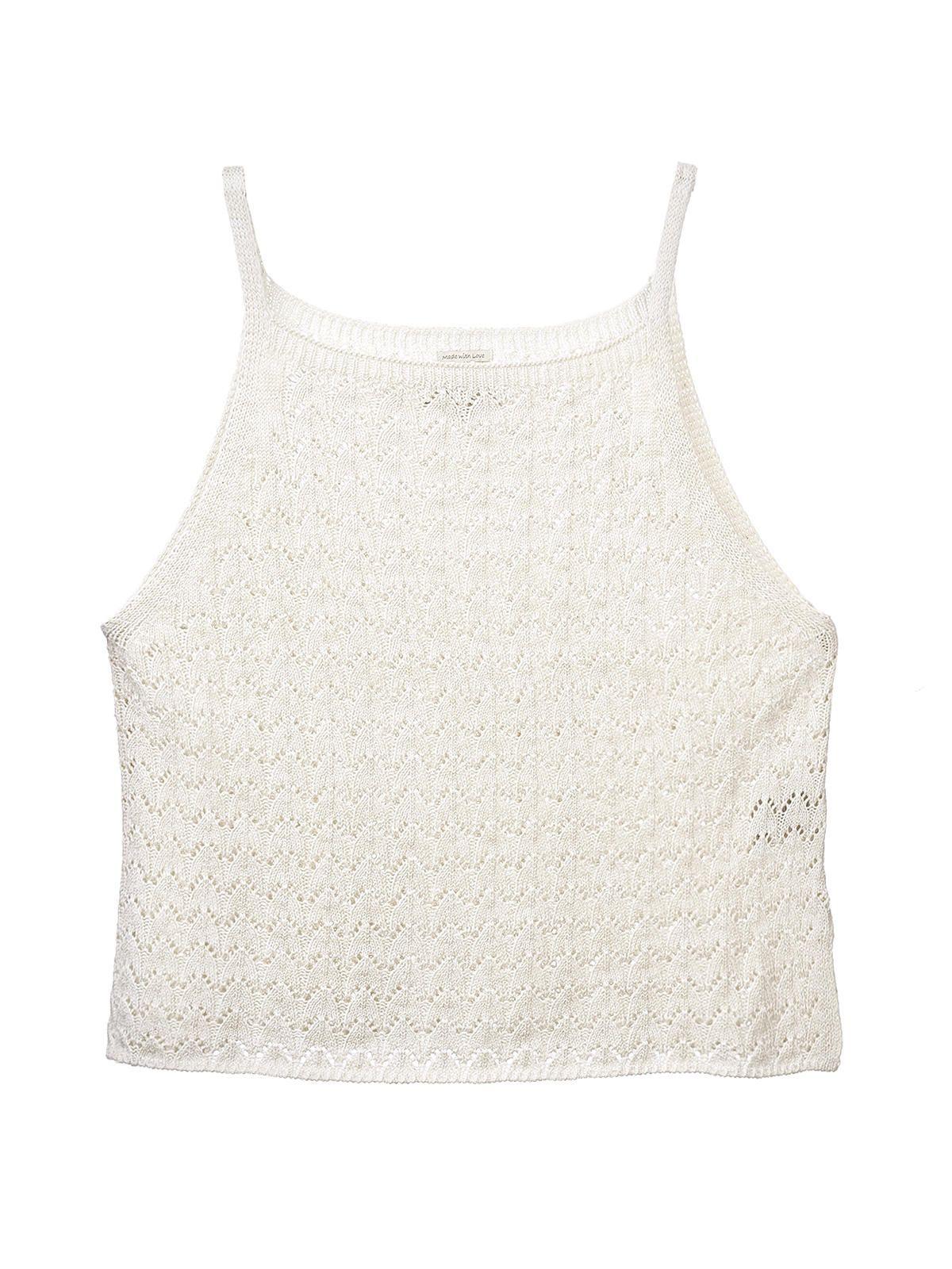Polera Algodón Orgánico Blas Arena Mujer-0