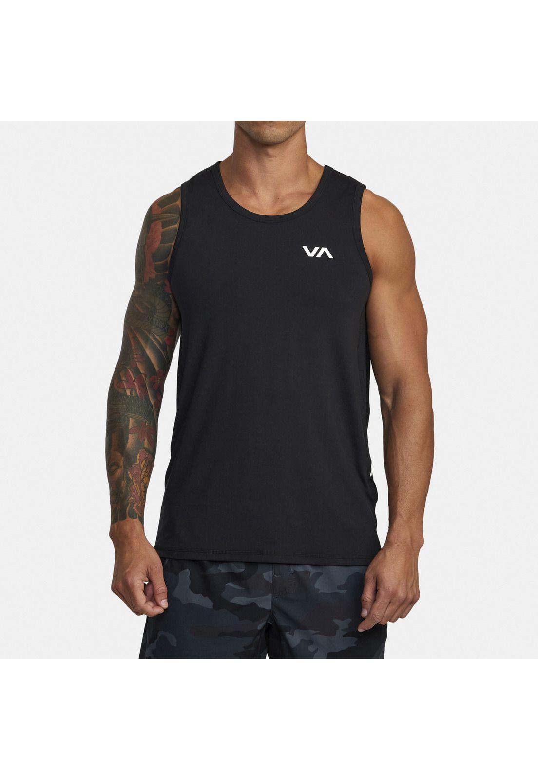 Polera S/M Sport Vent Sl M Kttp Negro Hombre-0