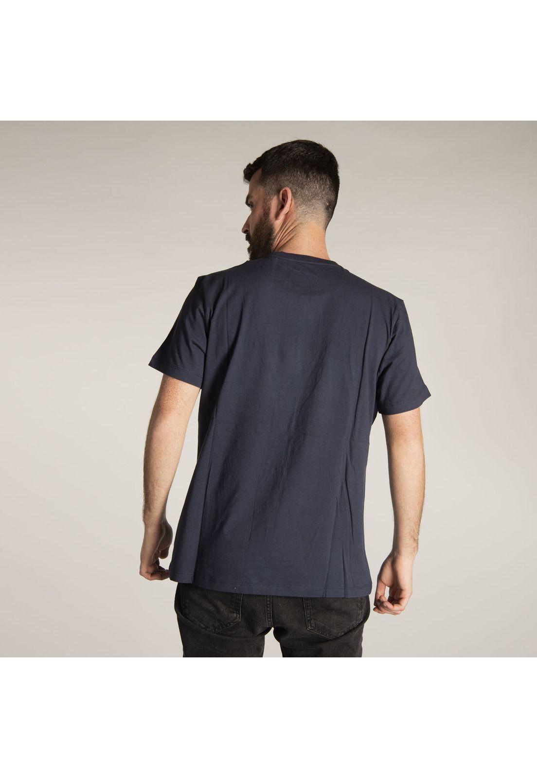 Polera M/C Hombre Do The Work Tee Azul-2
