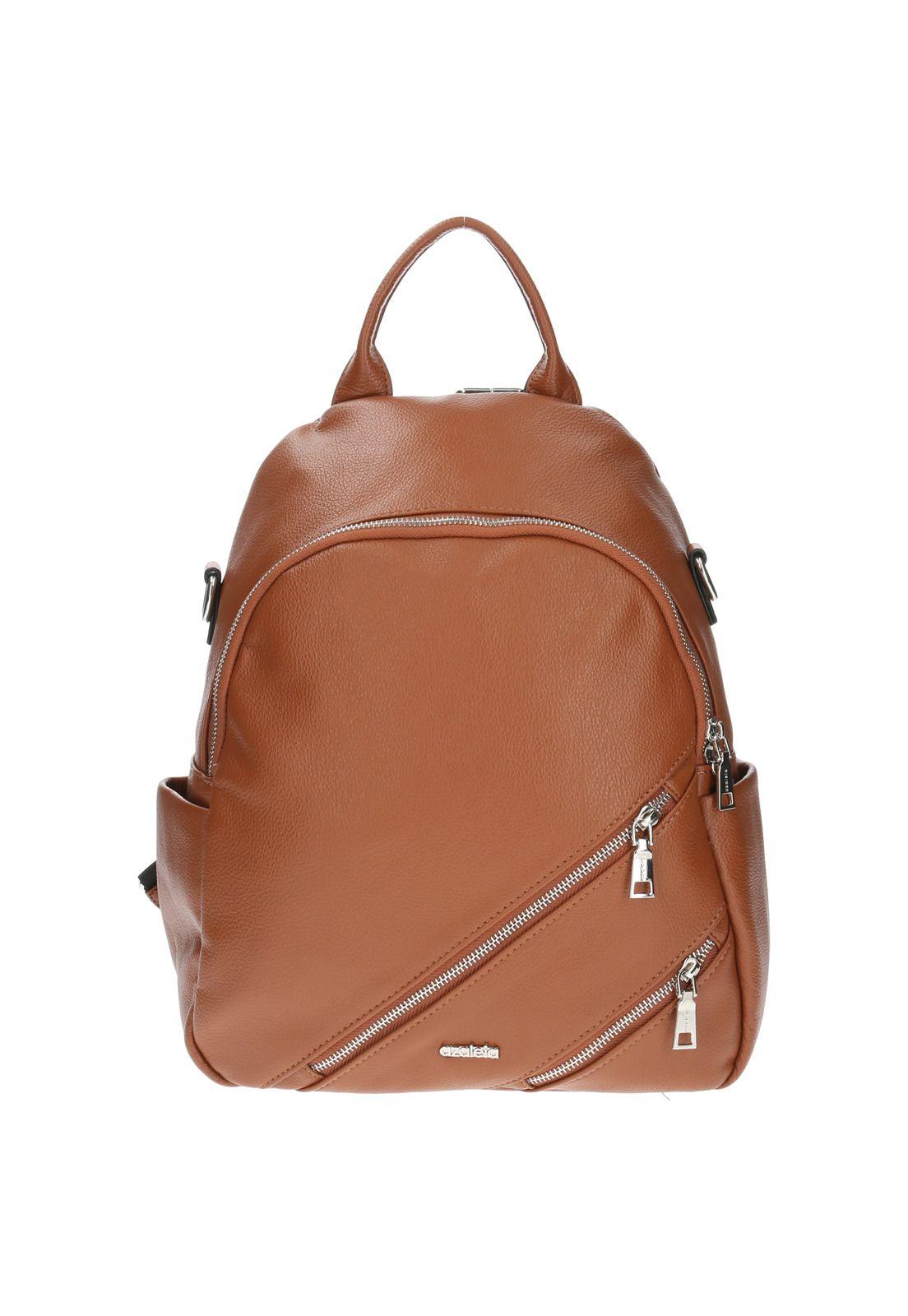 Mochila Convertible Cami Backbag Café Mujer-0